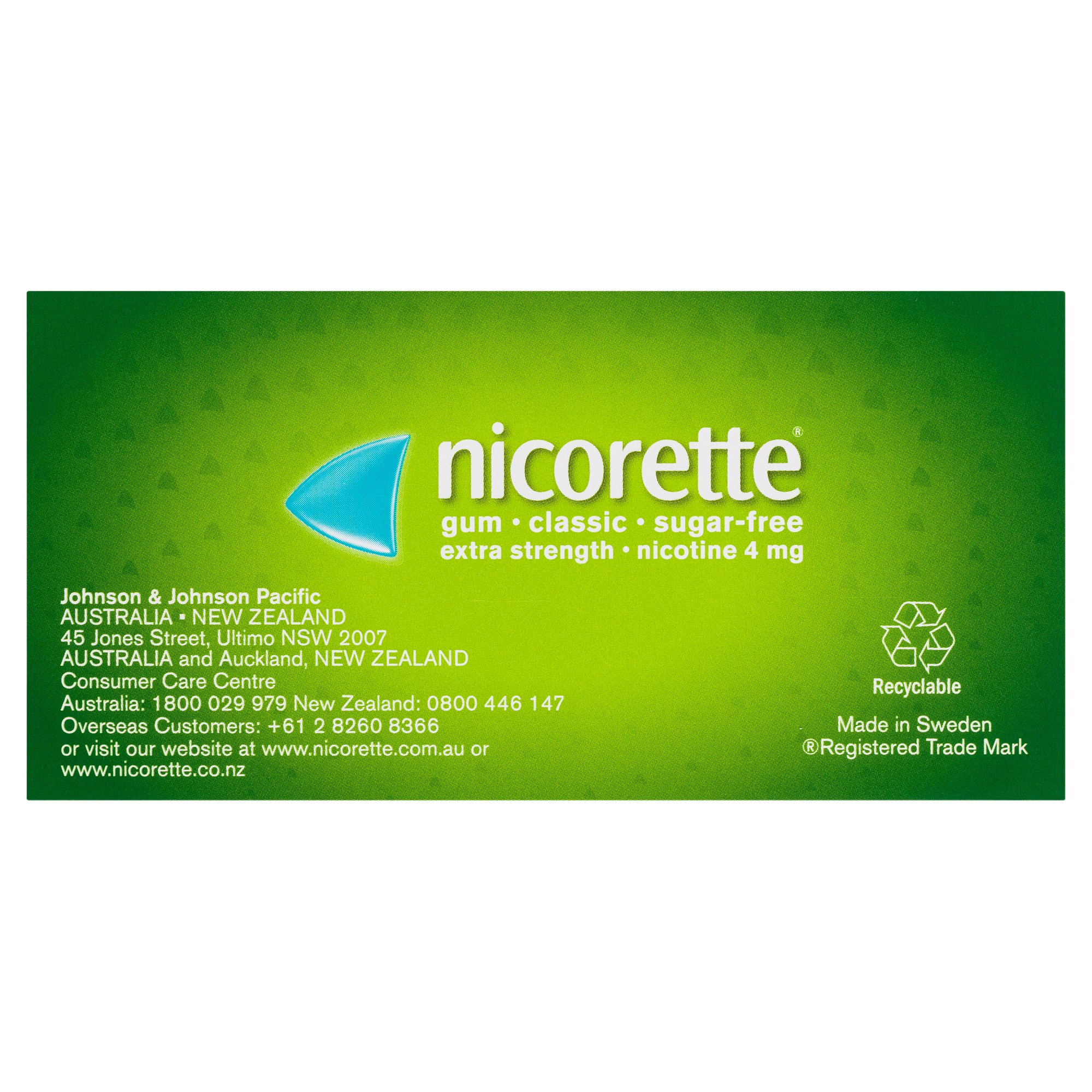 Nicorette Gum Classic 4mg 75 pieces - Image 4
