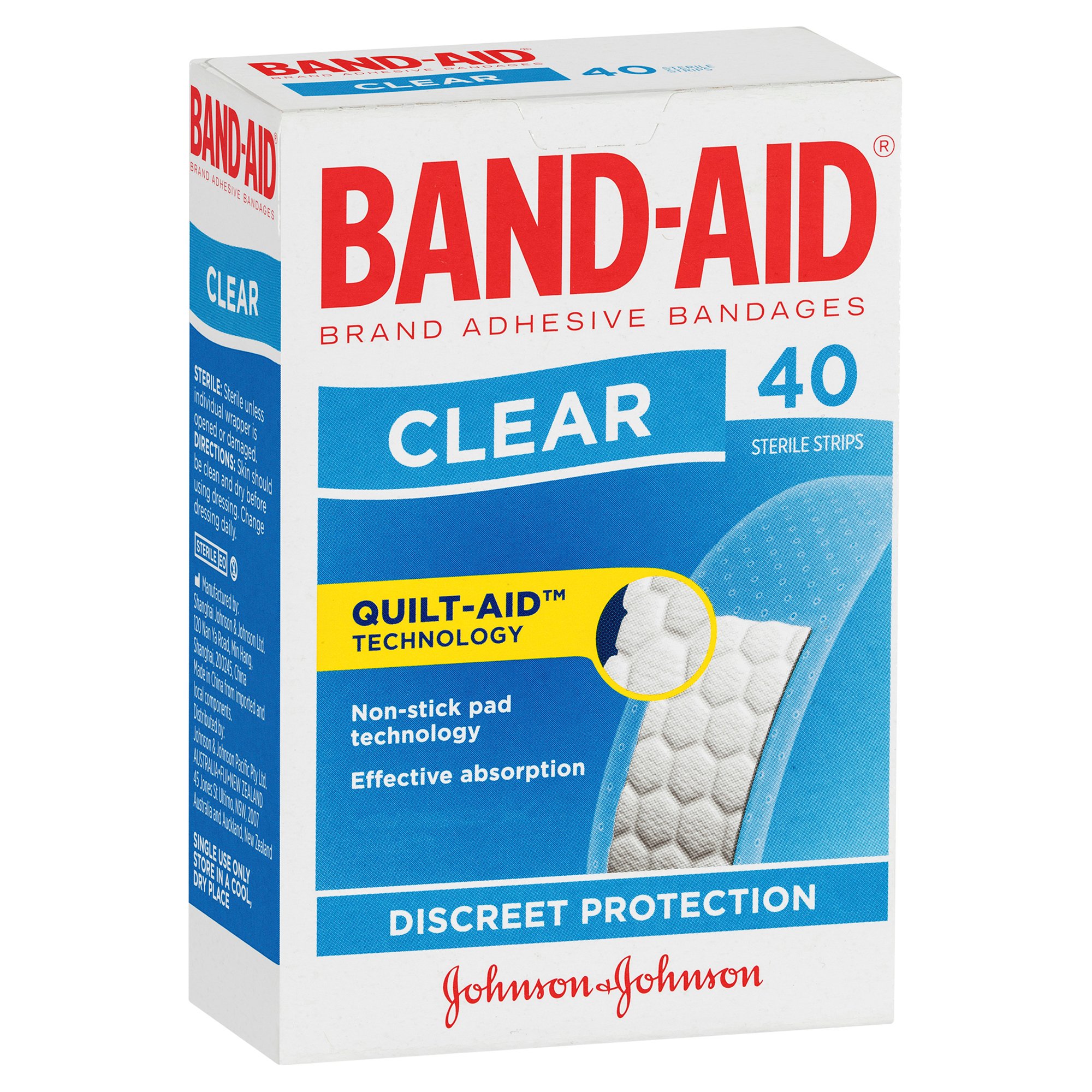Band-Aid Clear Contoured Shape 40 pack - Image 5