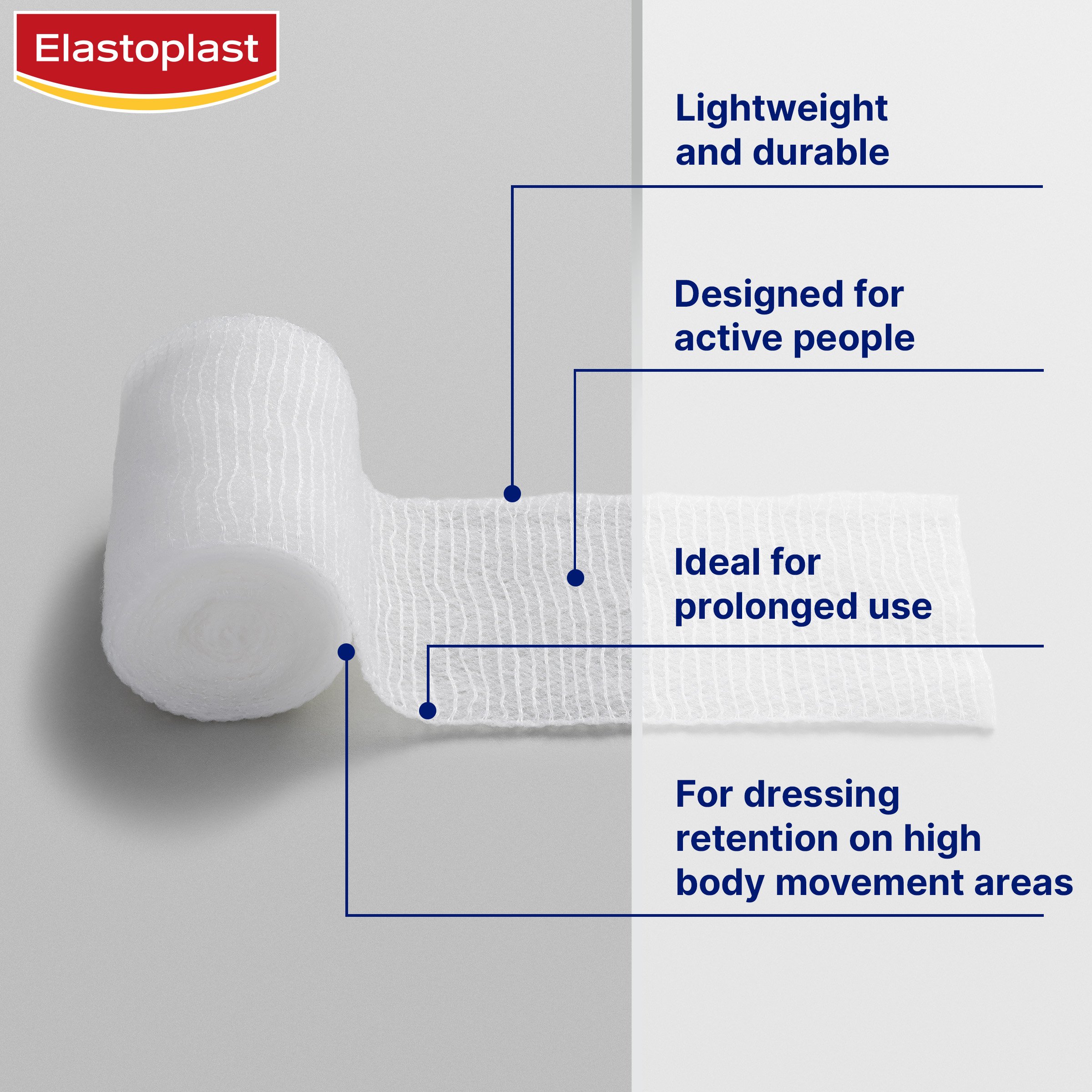 Elastoplast Conforming Bandage 6cm X 2m 1 each - Image 5