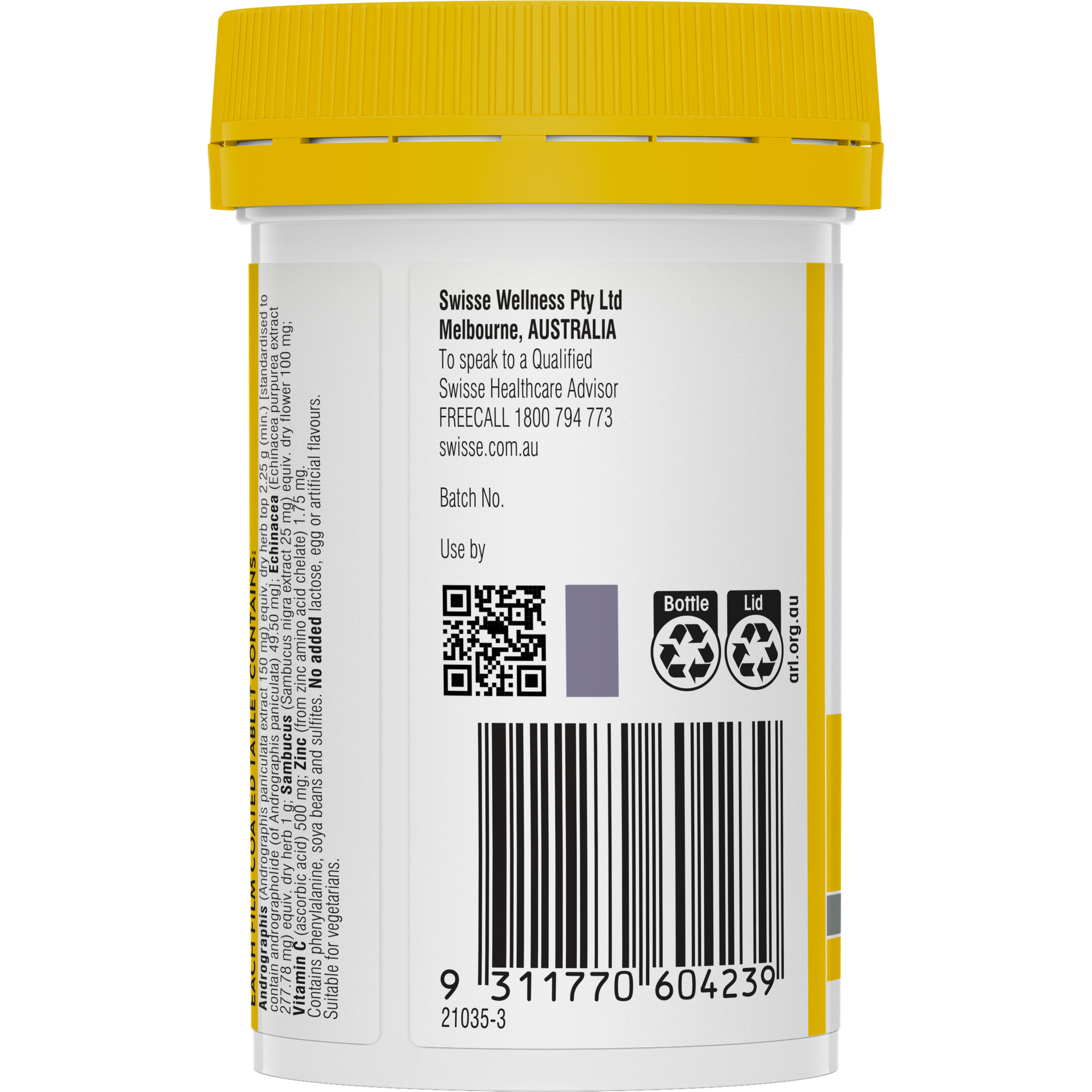 Swisse Ultiboost Immune Action 60 tablets - Image 3
