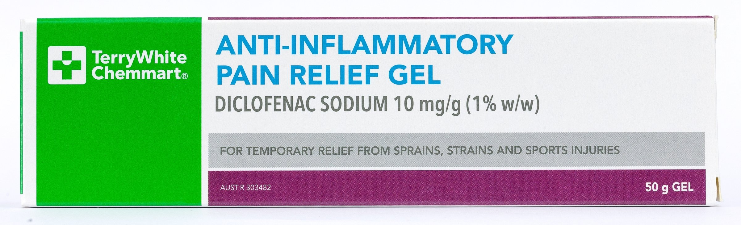 TerryWhite Chemmart Anti Inflammatory Pain Relief Gel 50g
