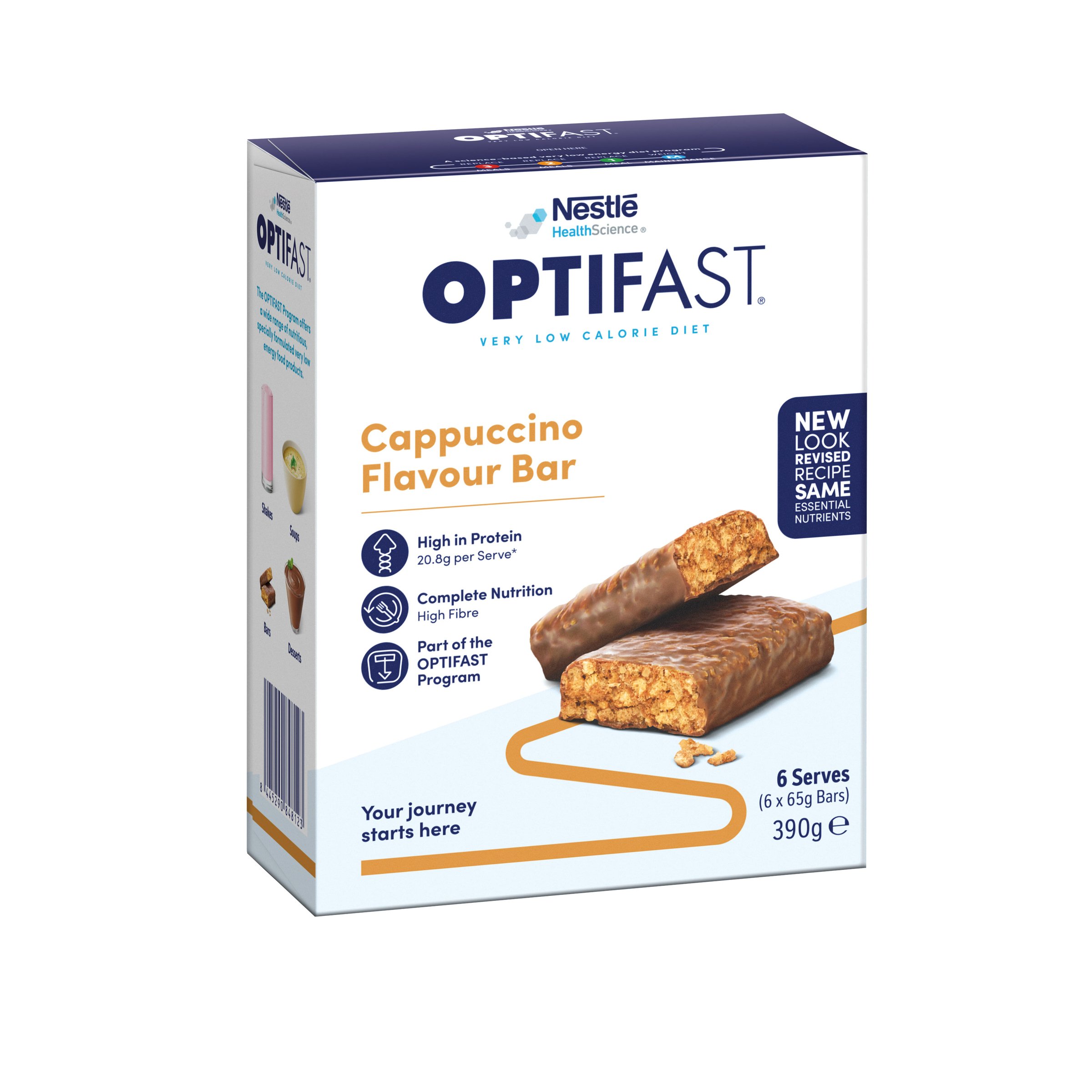 Optifast VLCD Bar Cappuccino 65g - 6 pack - Image 5
