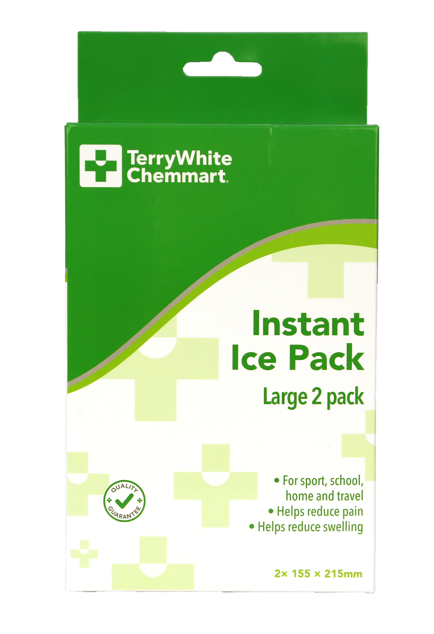 TerryWhite Chemmart Instant Ice Pack Large 2 pack