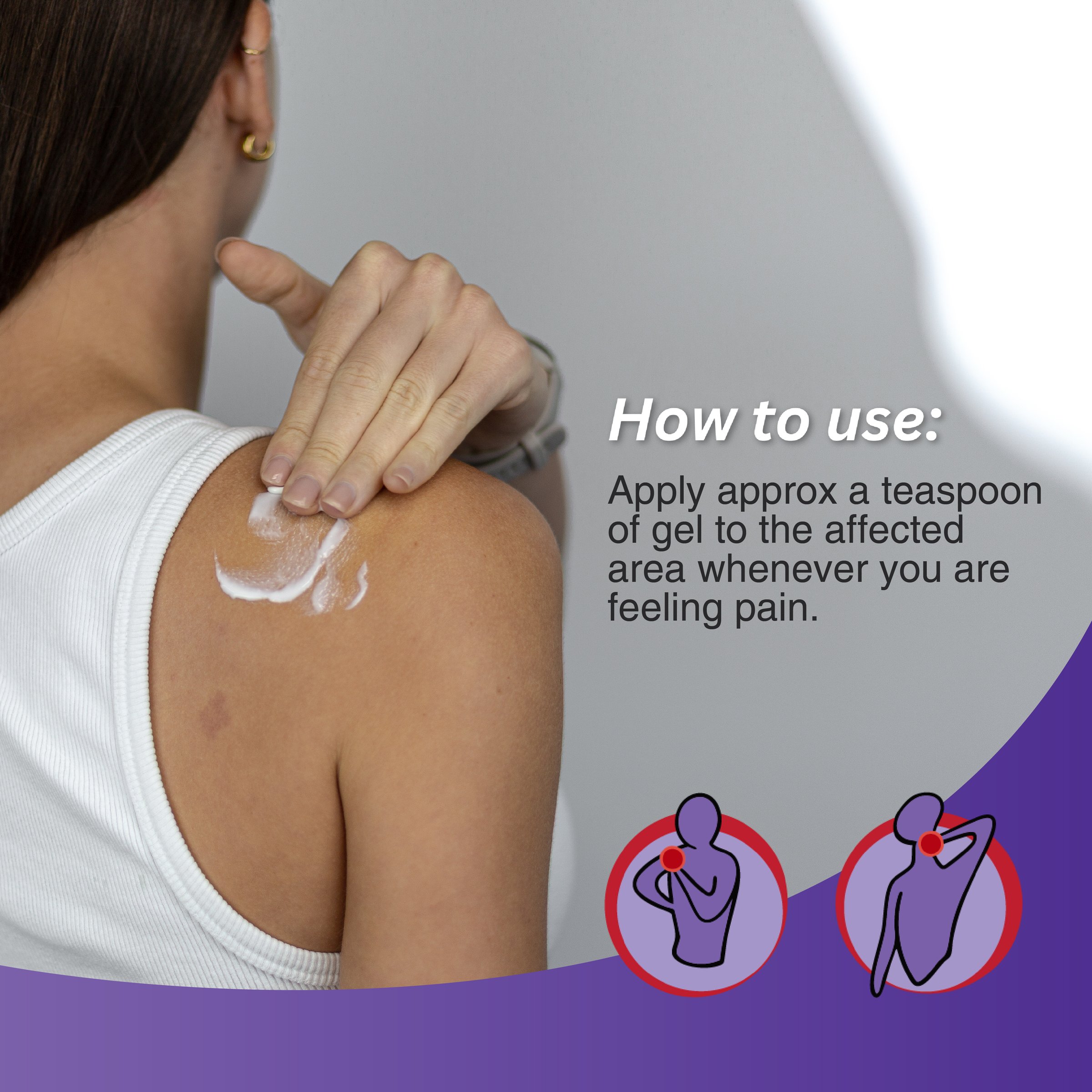 Fisiocrem Solugel Muscle Pain Relief Gel 120g - Image 4