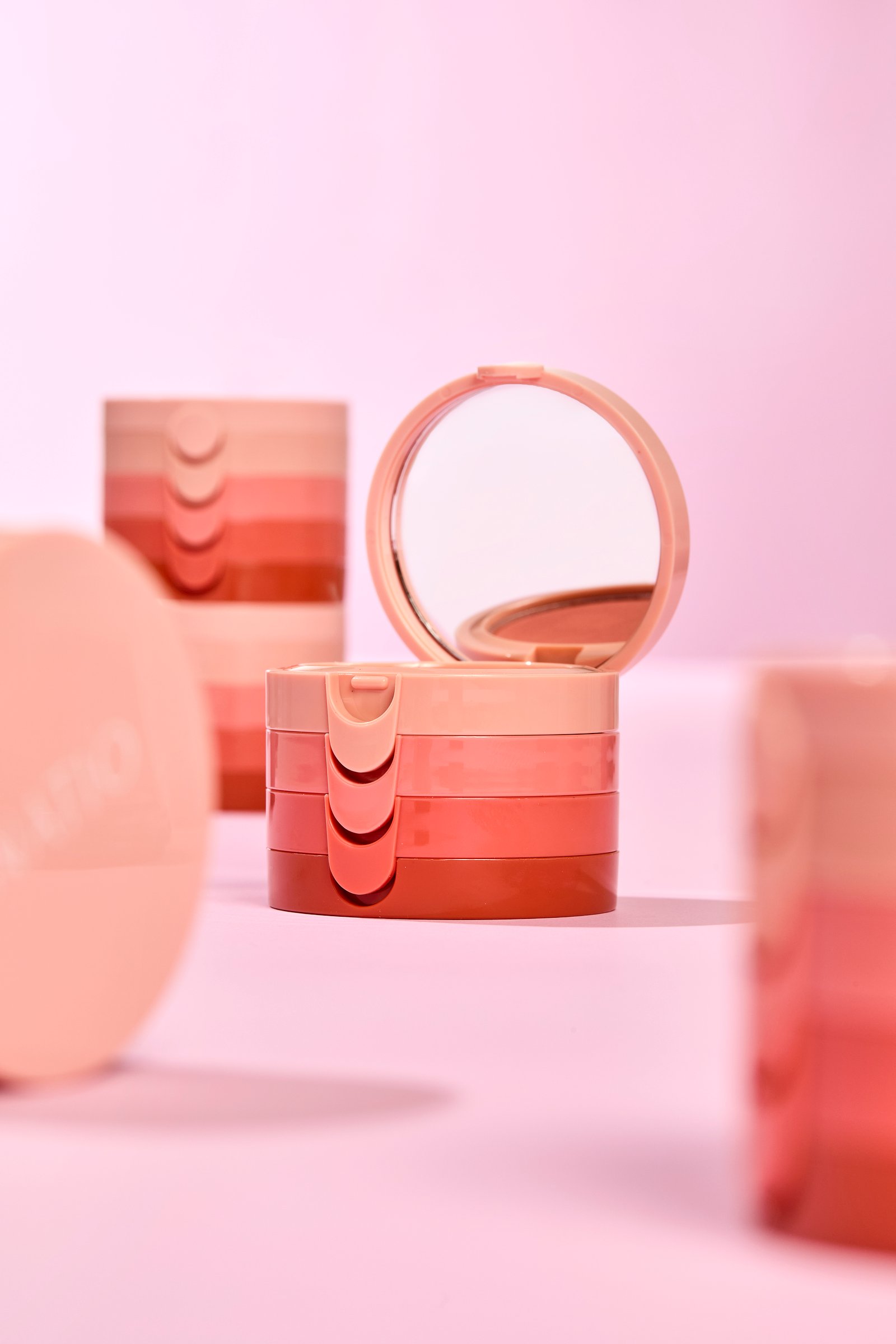 Natio Hello Colour Pocket Palette - Peach 12g - Image 5