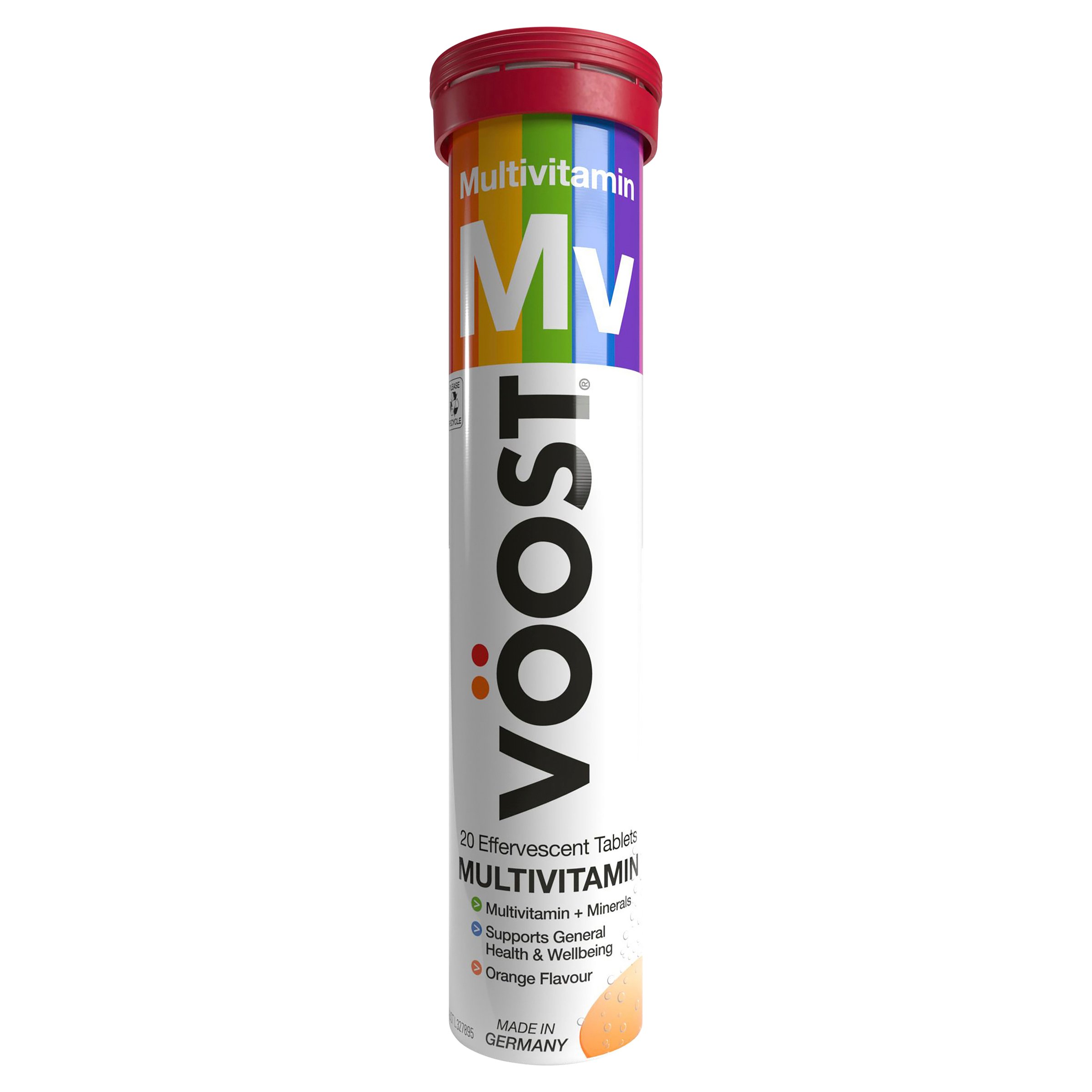 Voost Multivitamin Orange Effervescent 20 tablets - Image 1