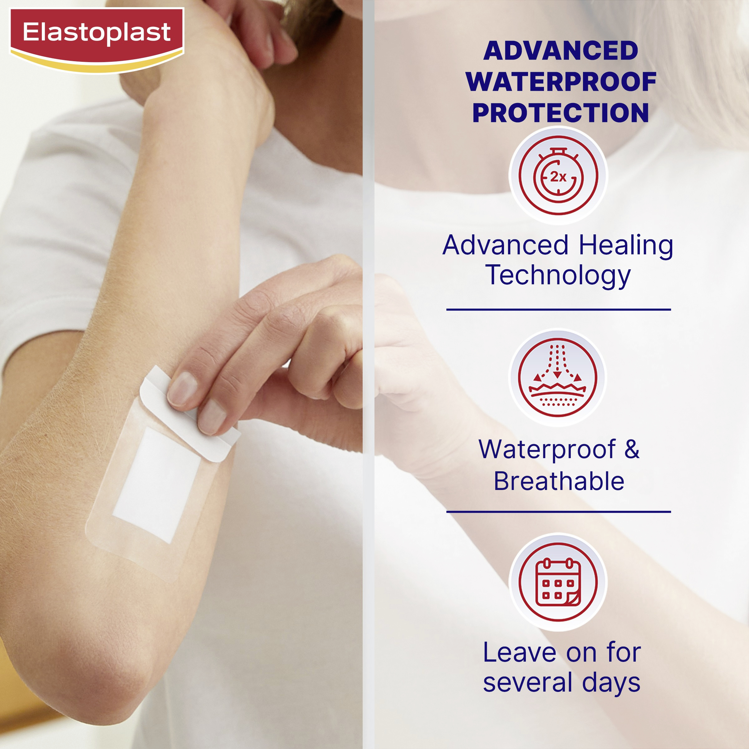 Elastoplast Waterproof Fastheal Dress XL 8 pack - Image 10