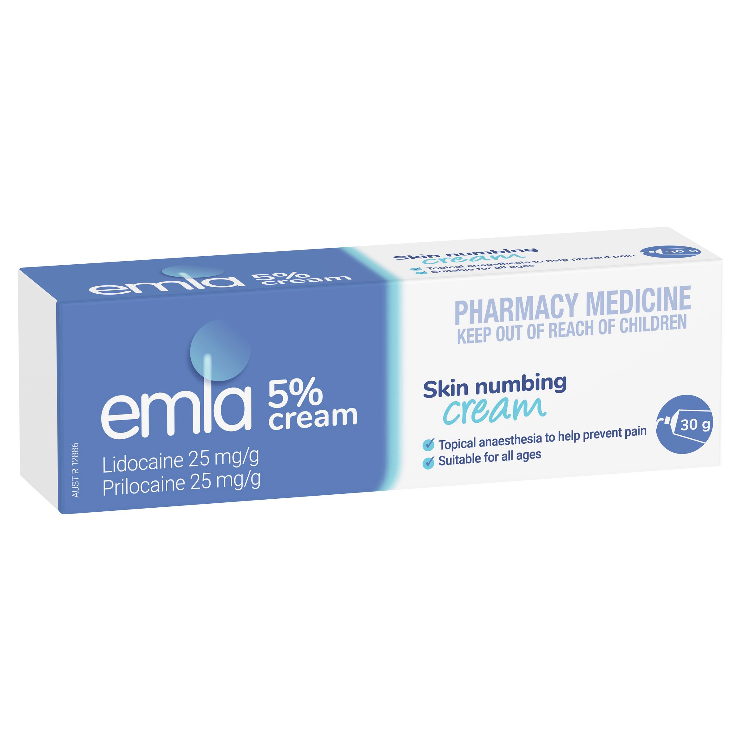 Emla Cream 5% X 30g Tube - Image 5
