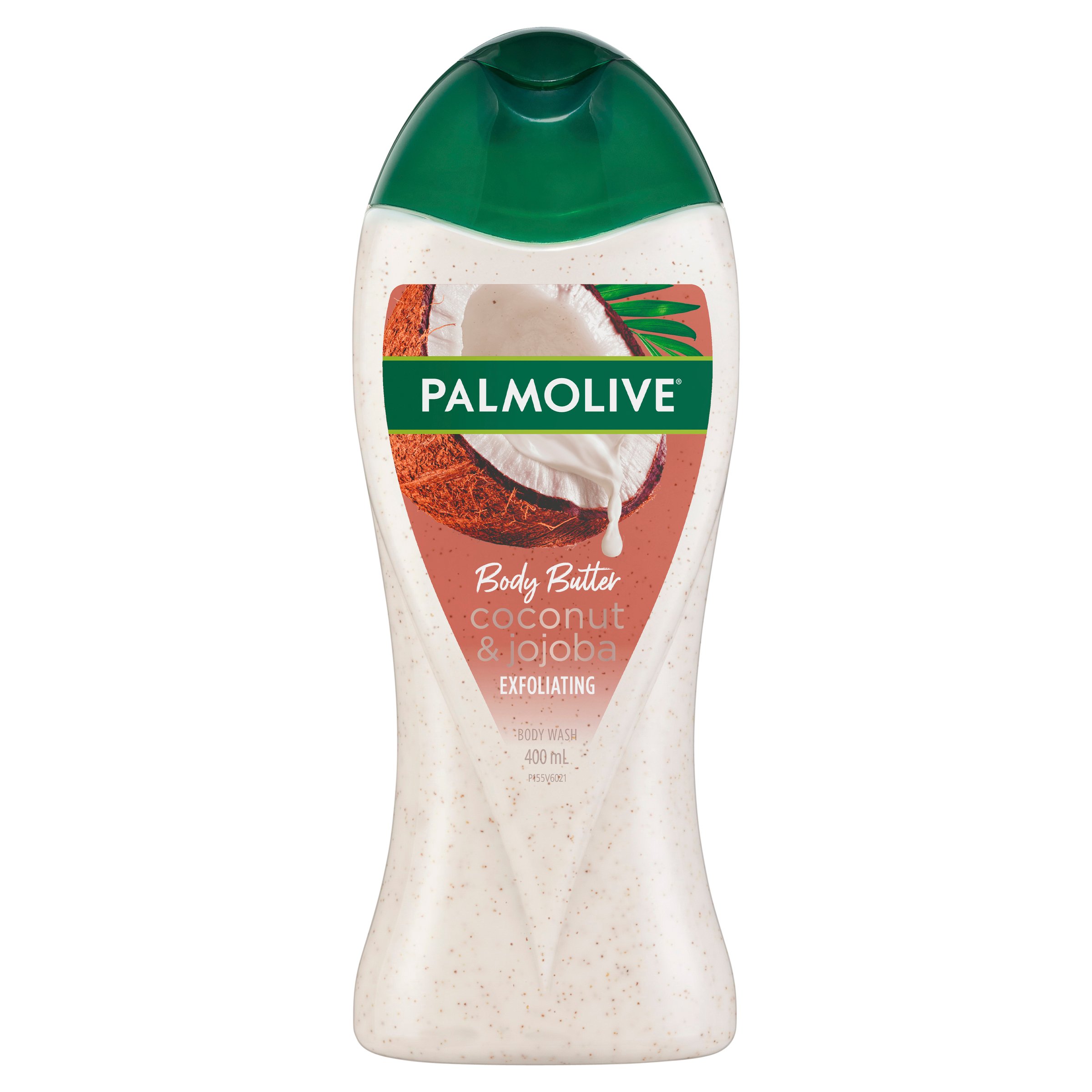 Palmolive Shower Gel Body Scrub Coconut Butter 400ml - Image 1