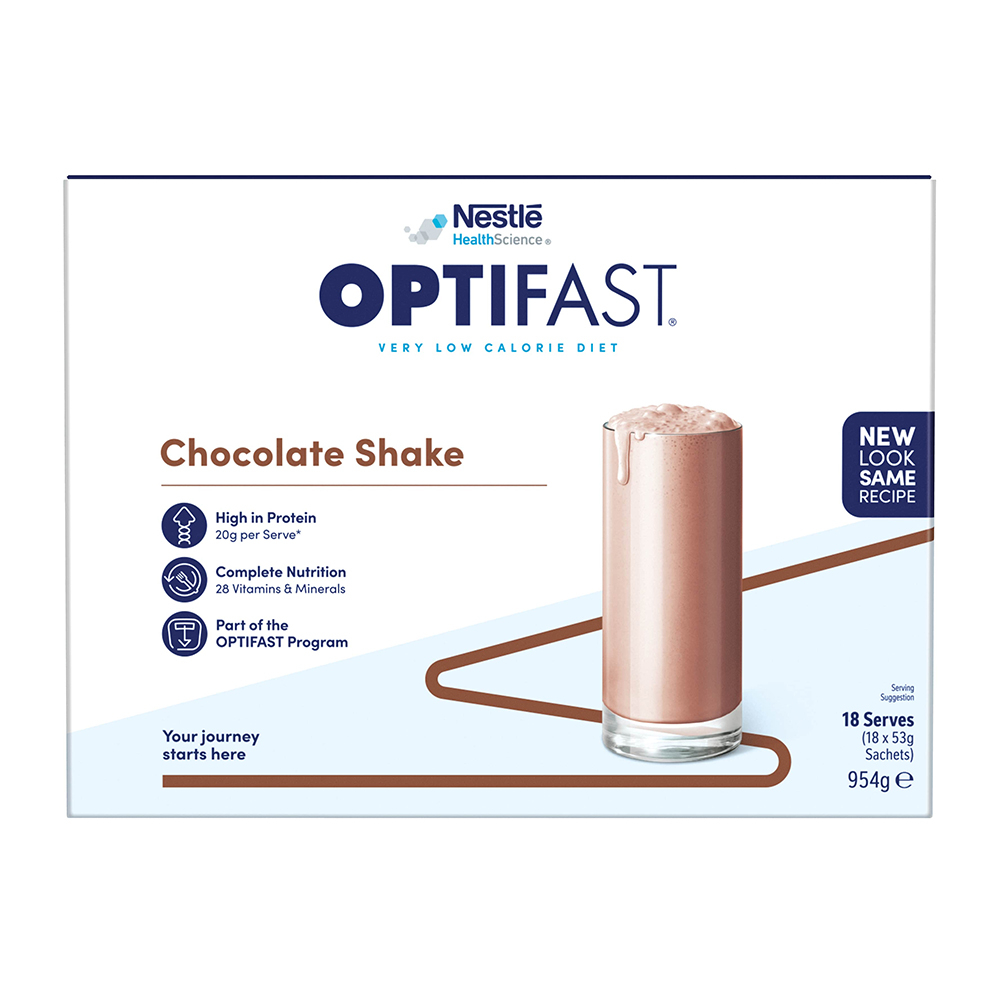 Optifast VLCD Shake Chocolate 18 pack - Image 1