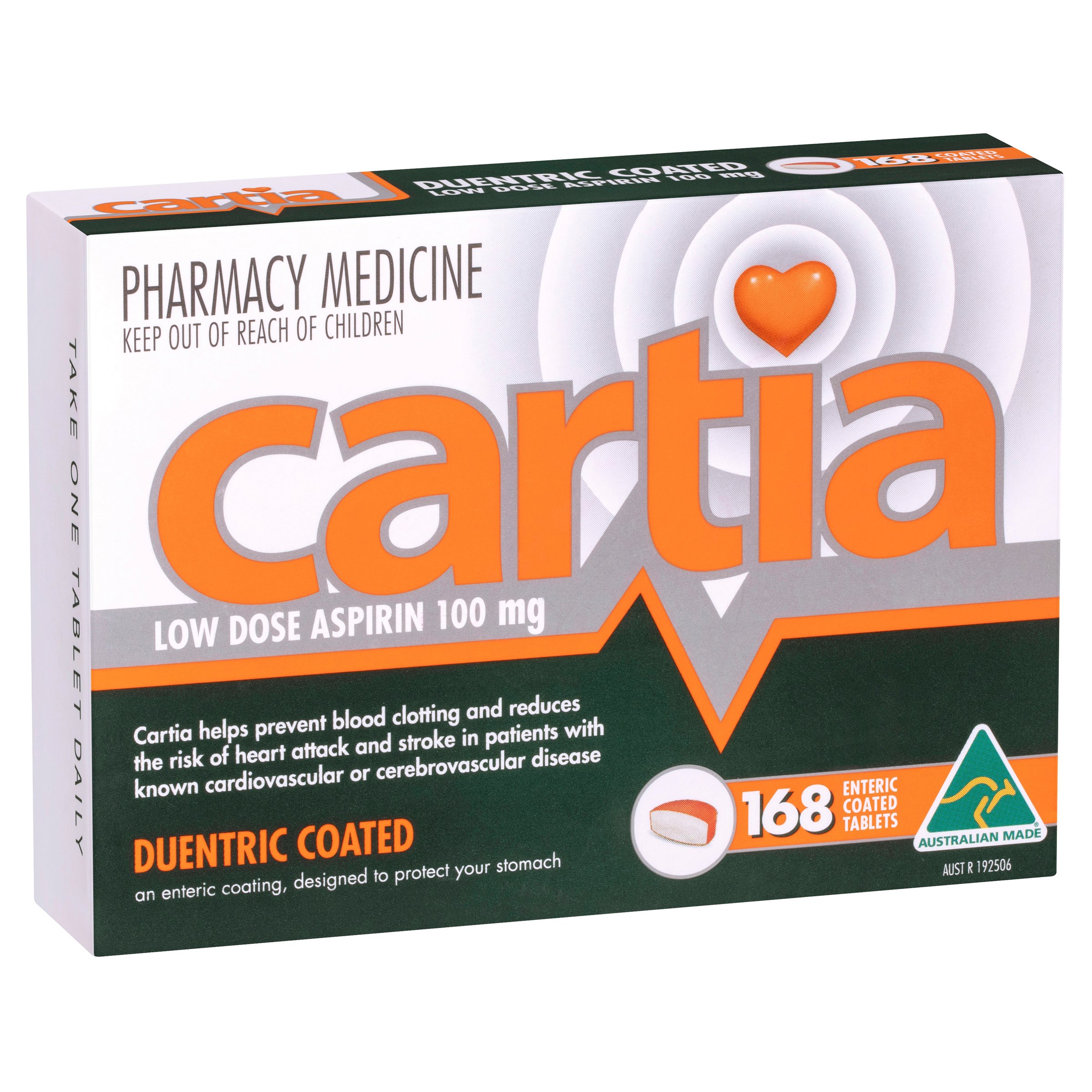 Cartia 100mg - 168 tablets - Image 10