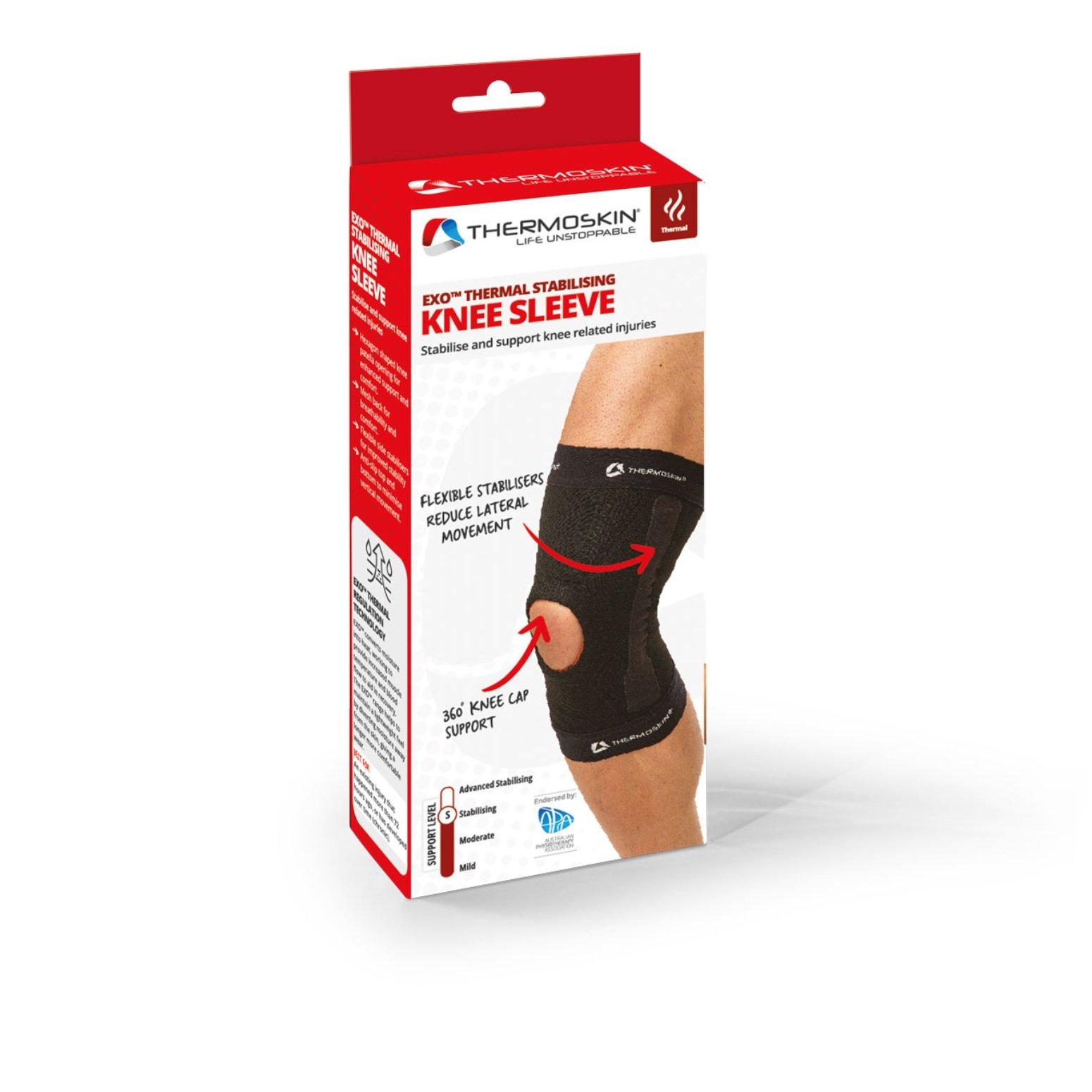 Thermoskin Exo Knee Stabiliser Large 1 each - Image 1