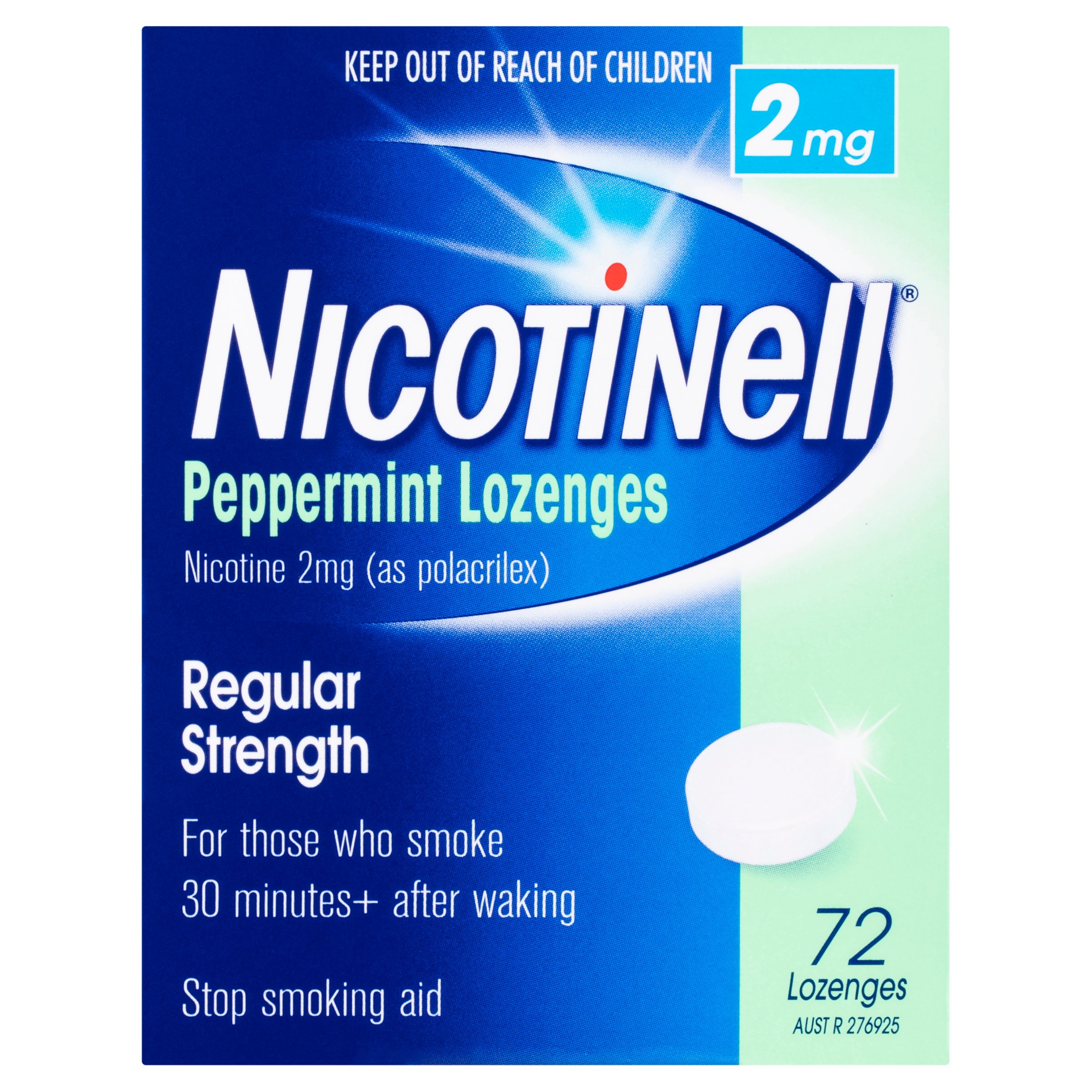 Nicotinell 2mg - 72 lozenges - Image 1