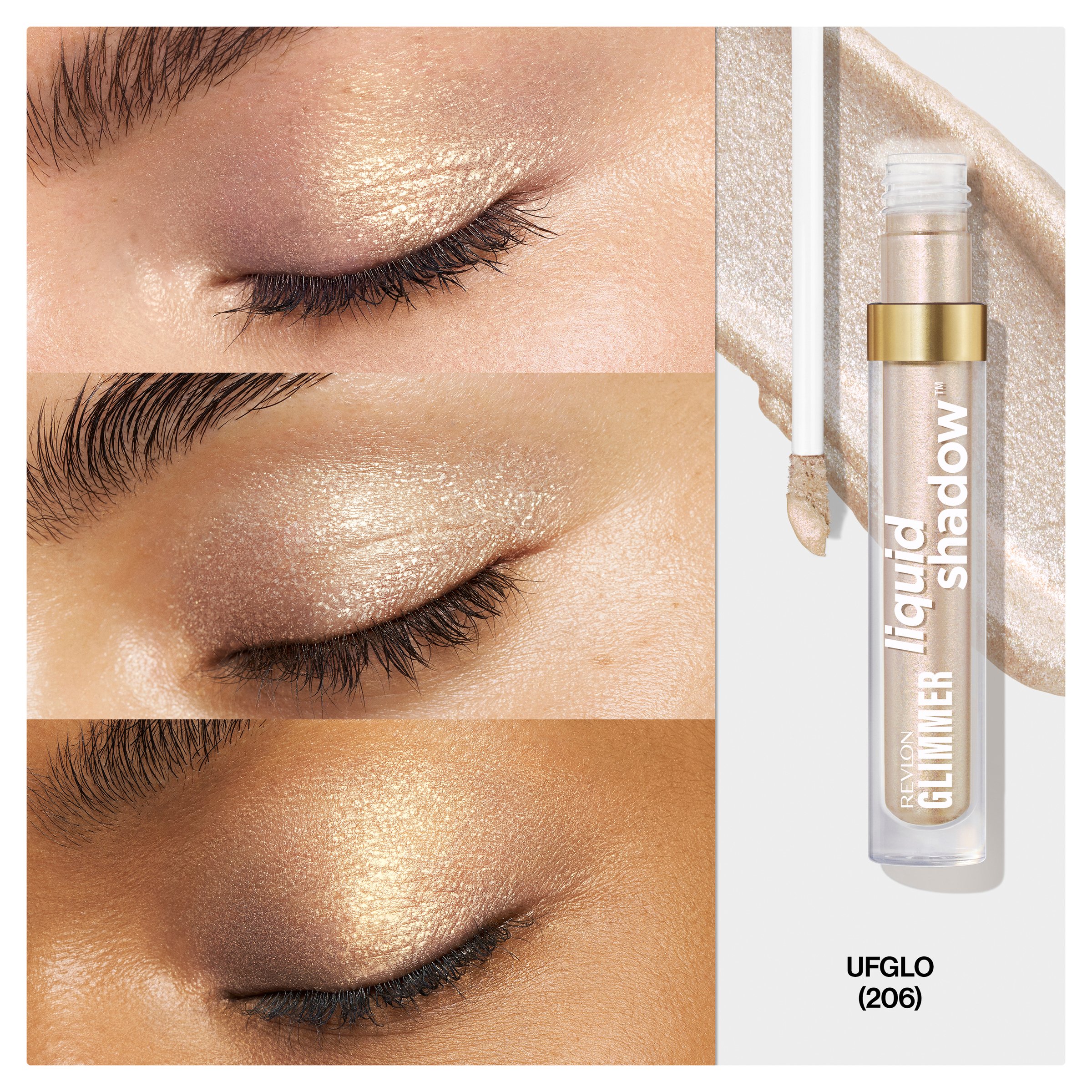 Revlon Glimmer Liquid Shadow Ufglo 3ml - Image 10