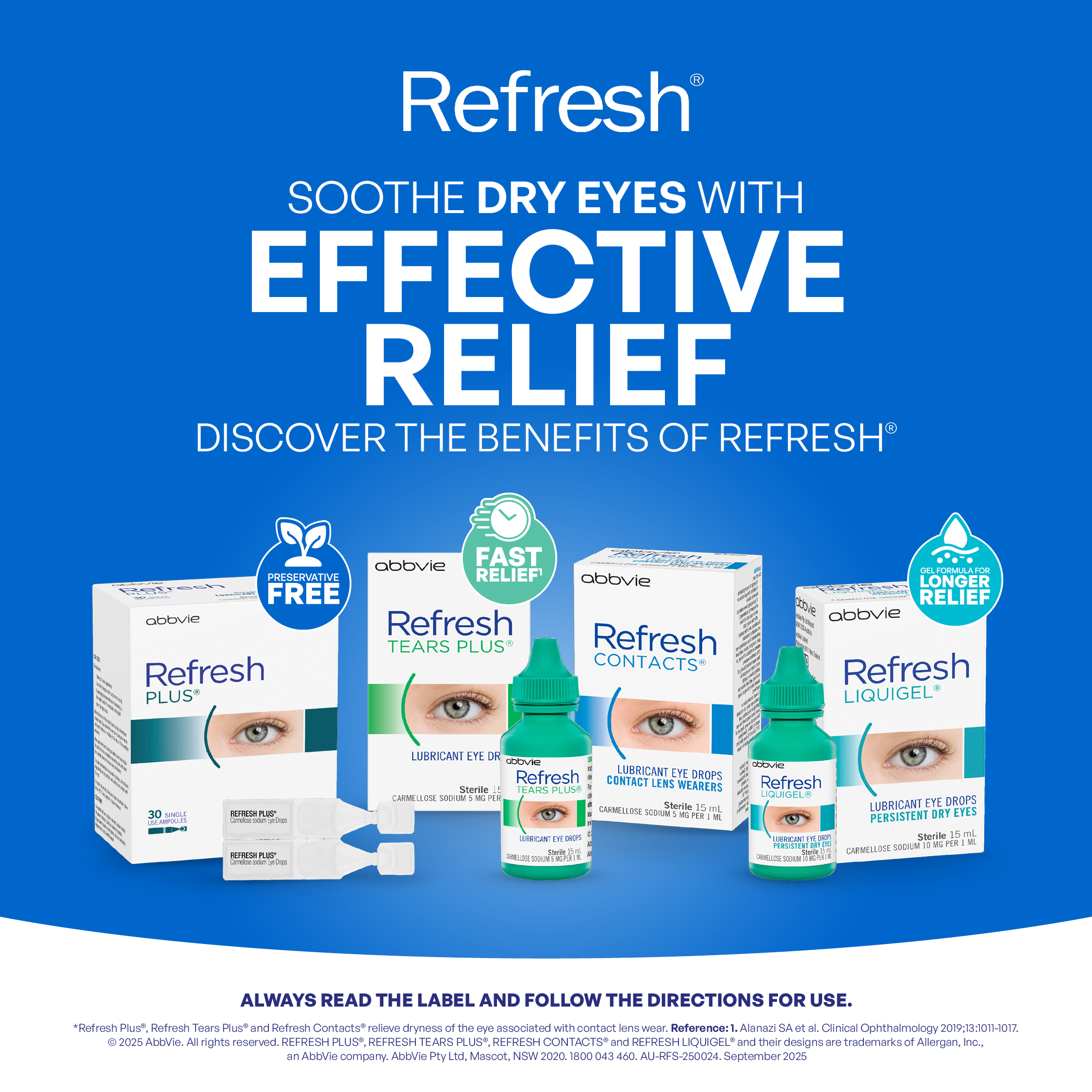 Refresh Contacts Eye Drops 15ml - Image 6