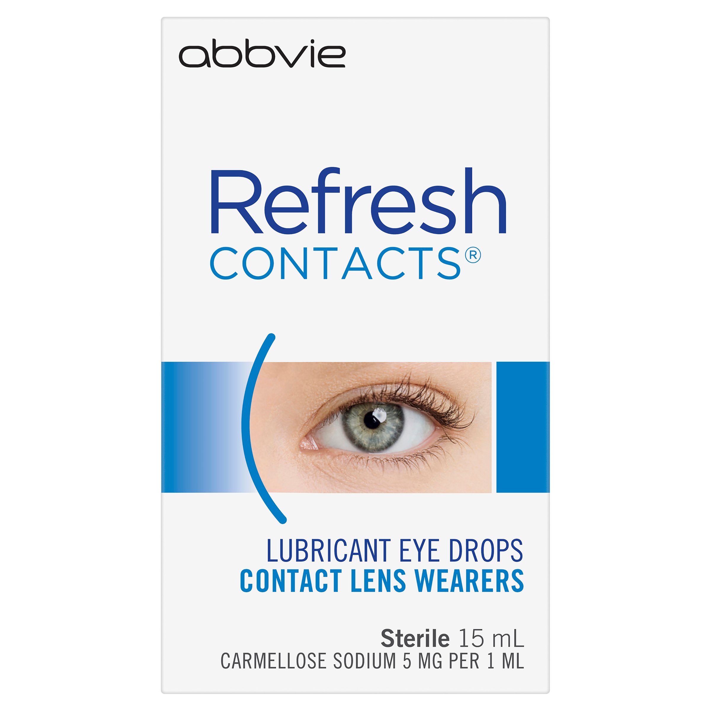 Refresh Contacts Eye Drops 15ml - Image 1