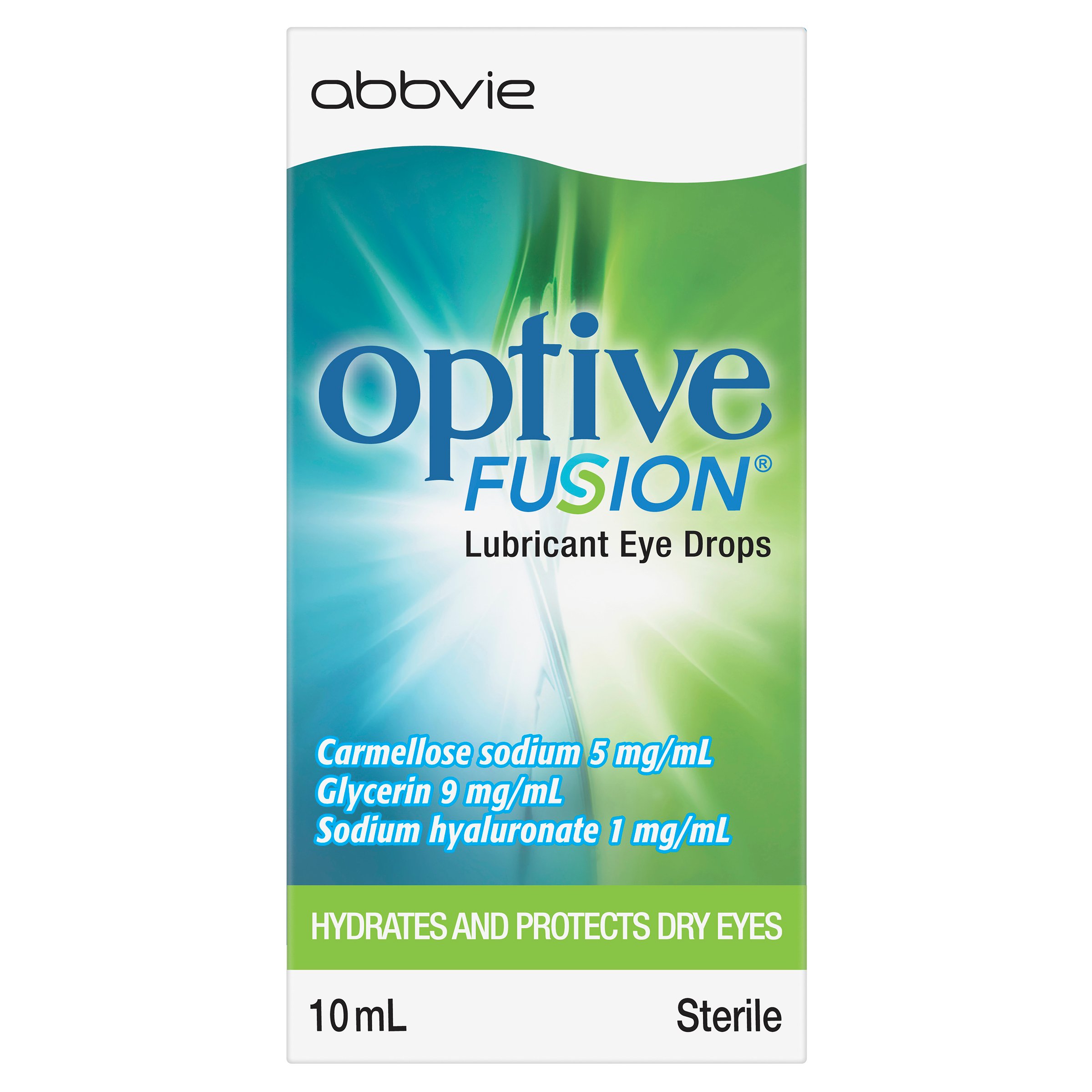 Optive Fusion Eye Drops 10ml - Image 1