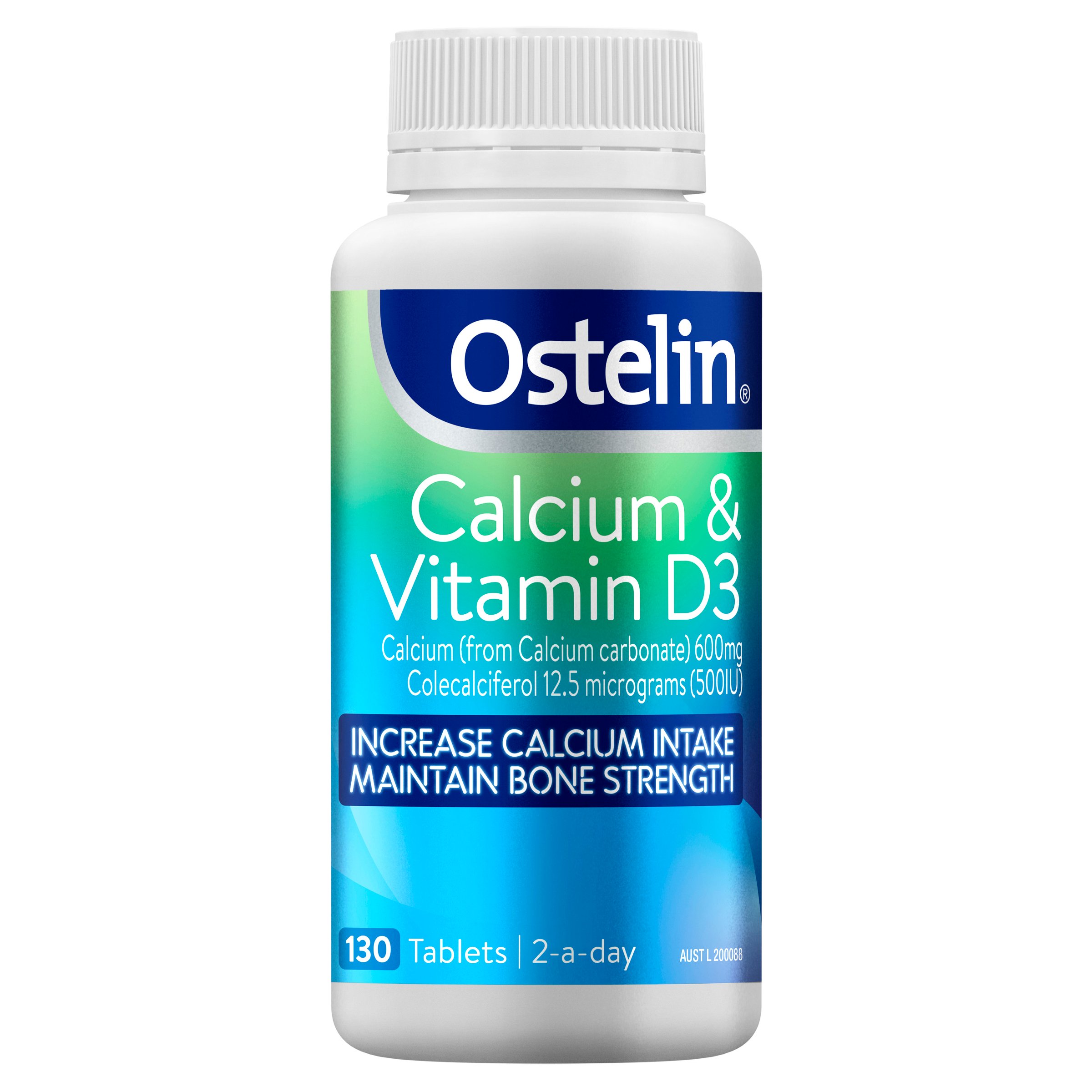 Ostelin Calcium & Vitamin D3 130 tablets - Image 1