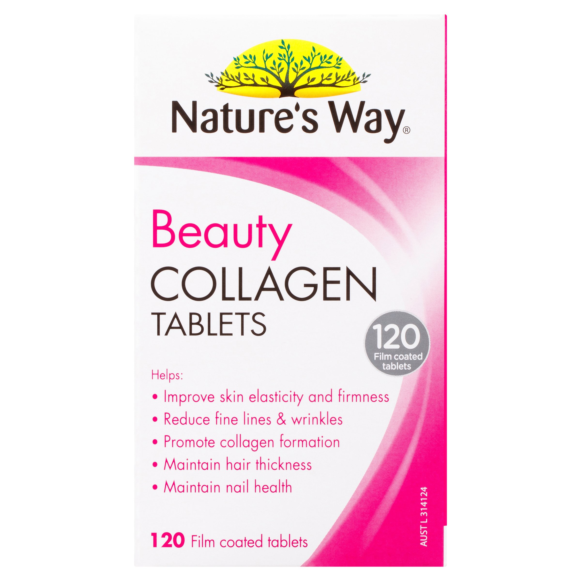 Nature's Way Beauty Collagen 120 tablets - Image 1