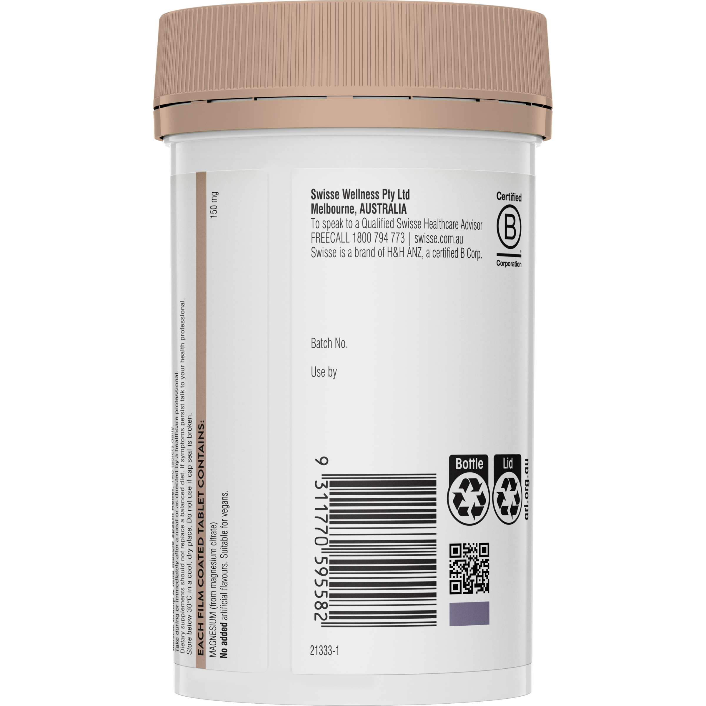 Swisse Ultiboost Magnesium 200 tablets - Image 3