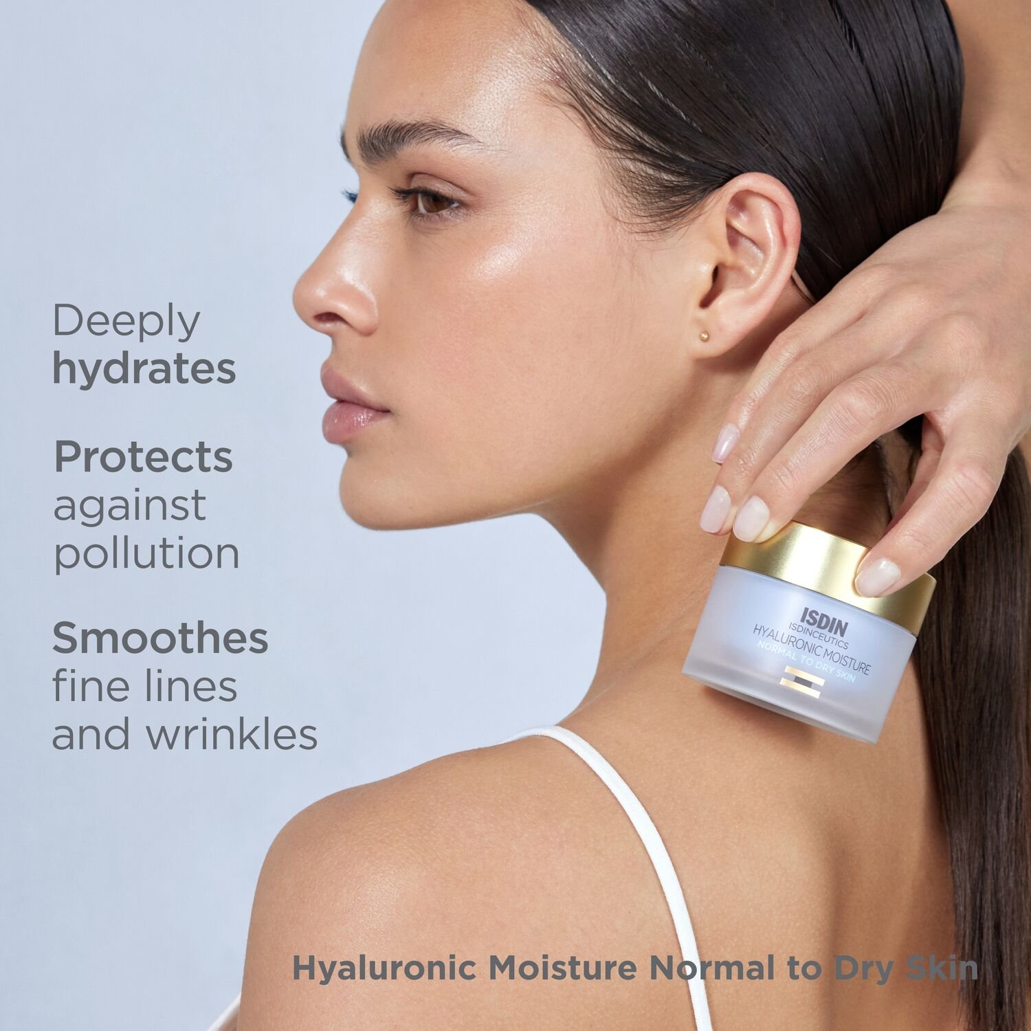 ISDIN Isdinceutics Hyaluronic Moisture Cream Normal/Dry 50g - Image 5