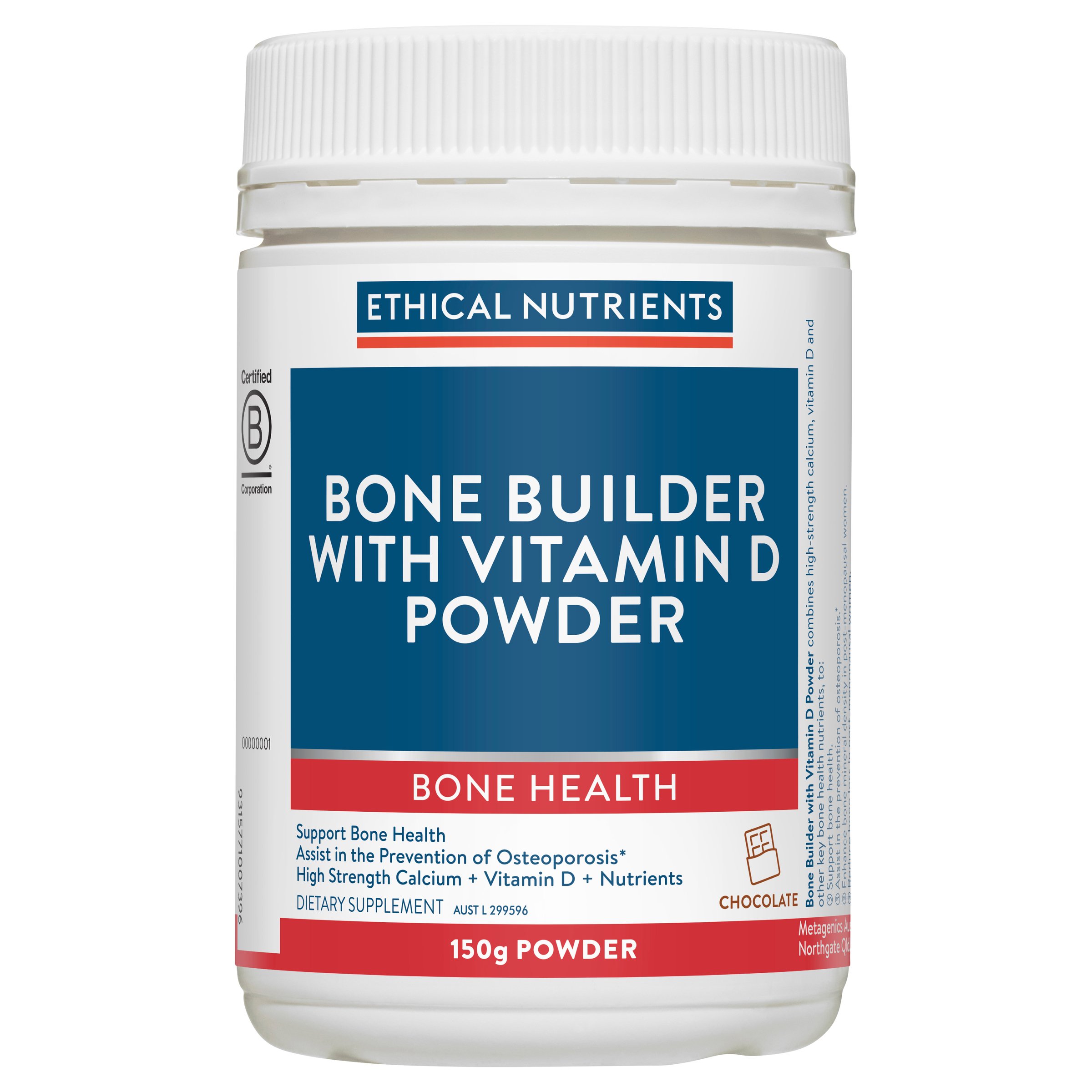 Ethical Nutrients Bone Builder With Vitamin D Powder 150g - Image 1