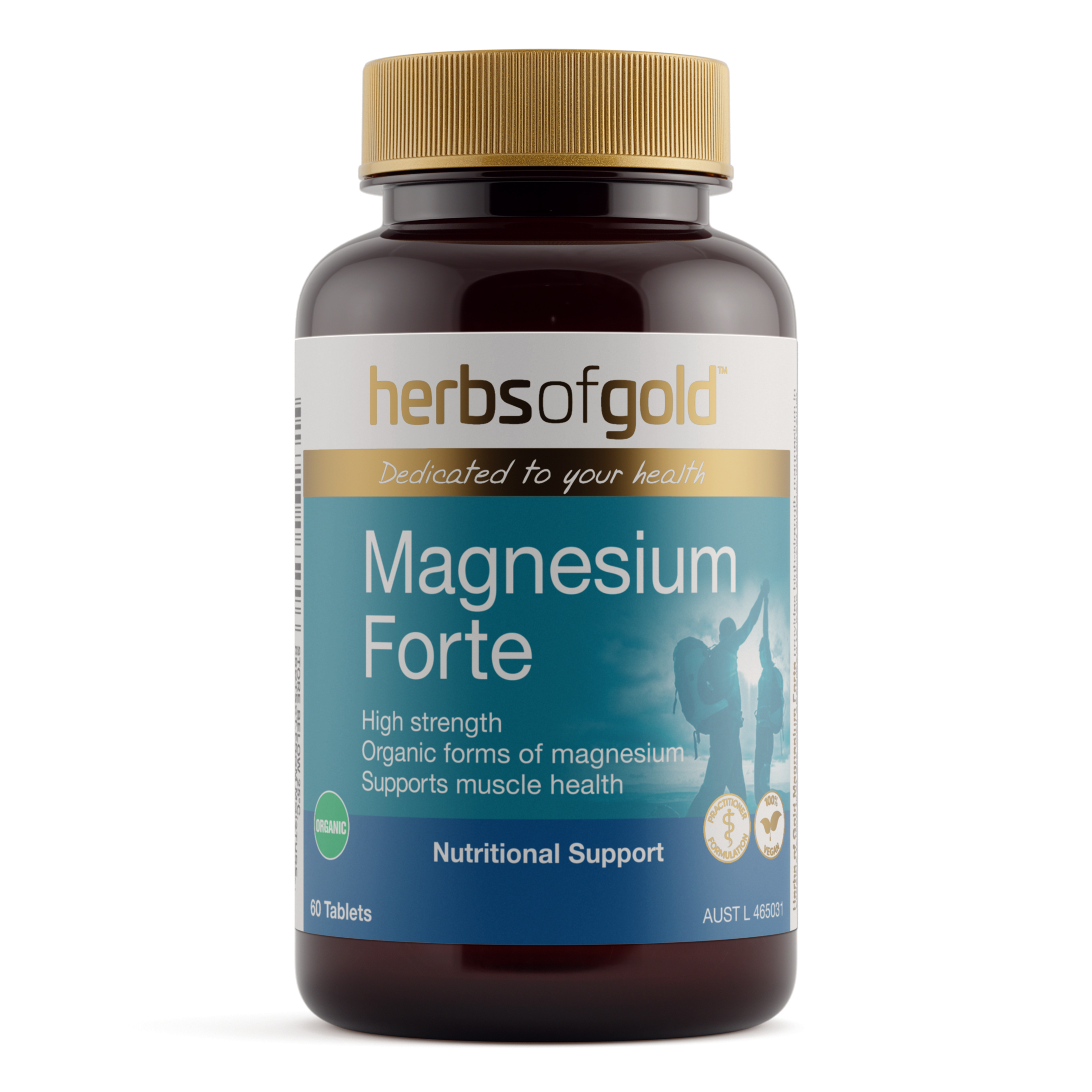 Herbs of Gold Magnesium Forte 60 tablets - Image 1