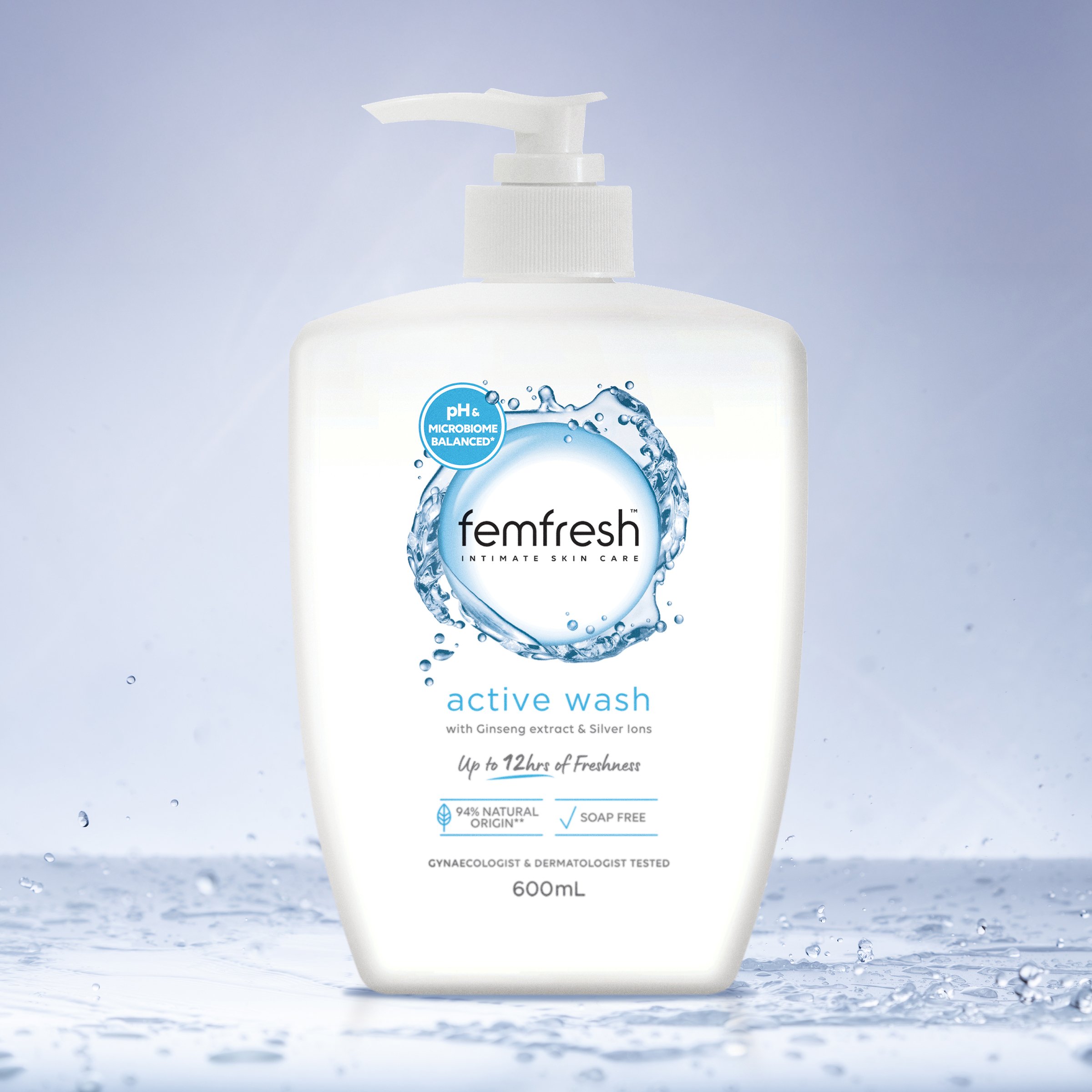 Femfresh Wash Active 600ml - Image 4