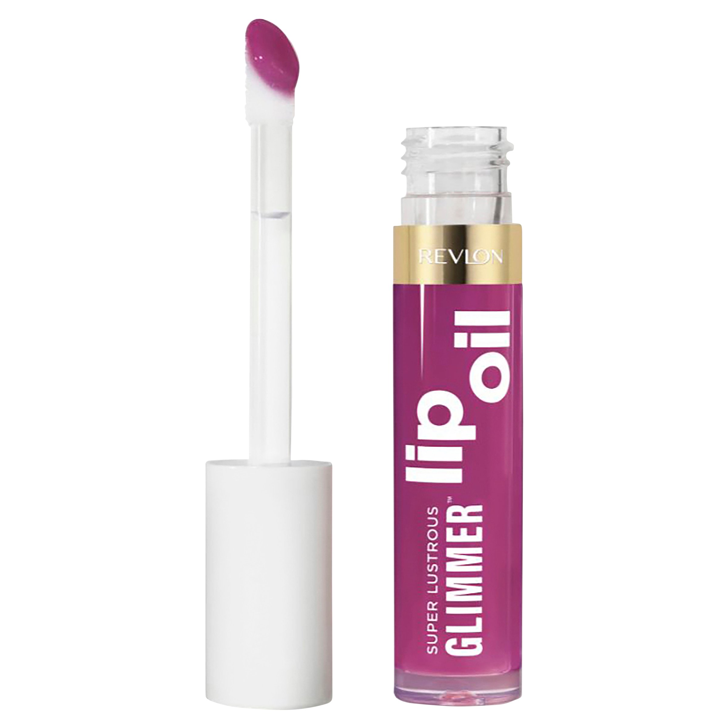 Revlon Glimmer Lip Oil Plum Pop 1 each - Image 7
