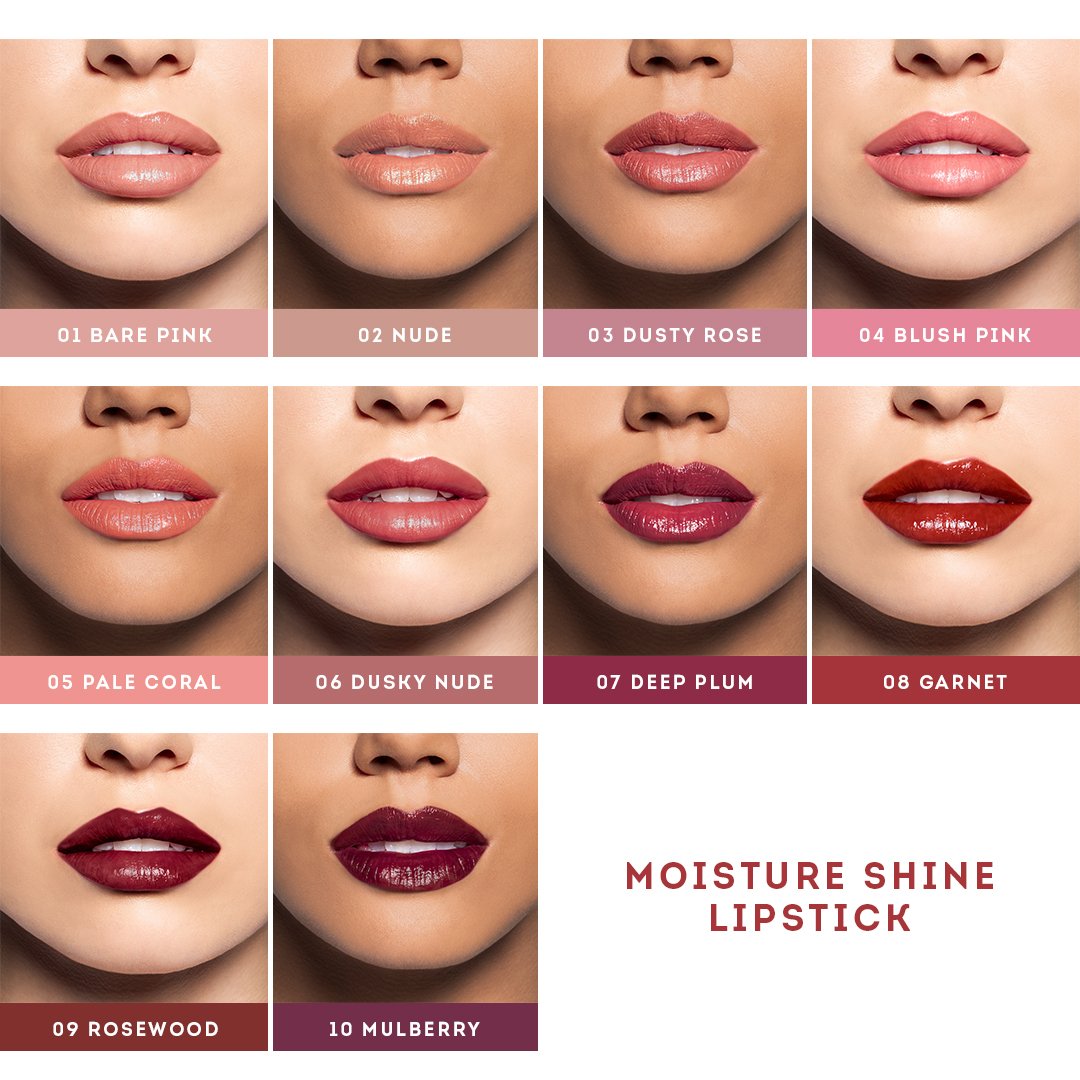 Nude by Nature Moisture Shine Lipstick 02 Nude 1 each - Image 3