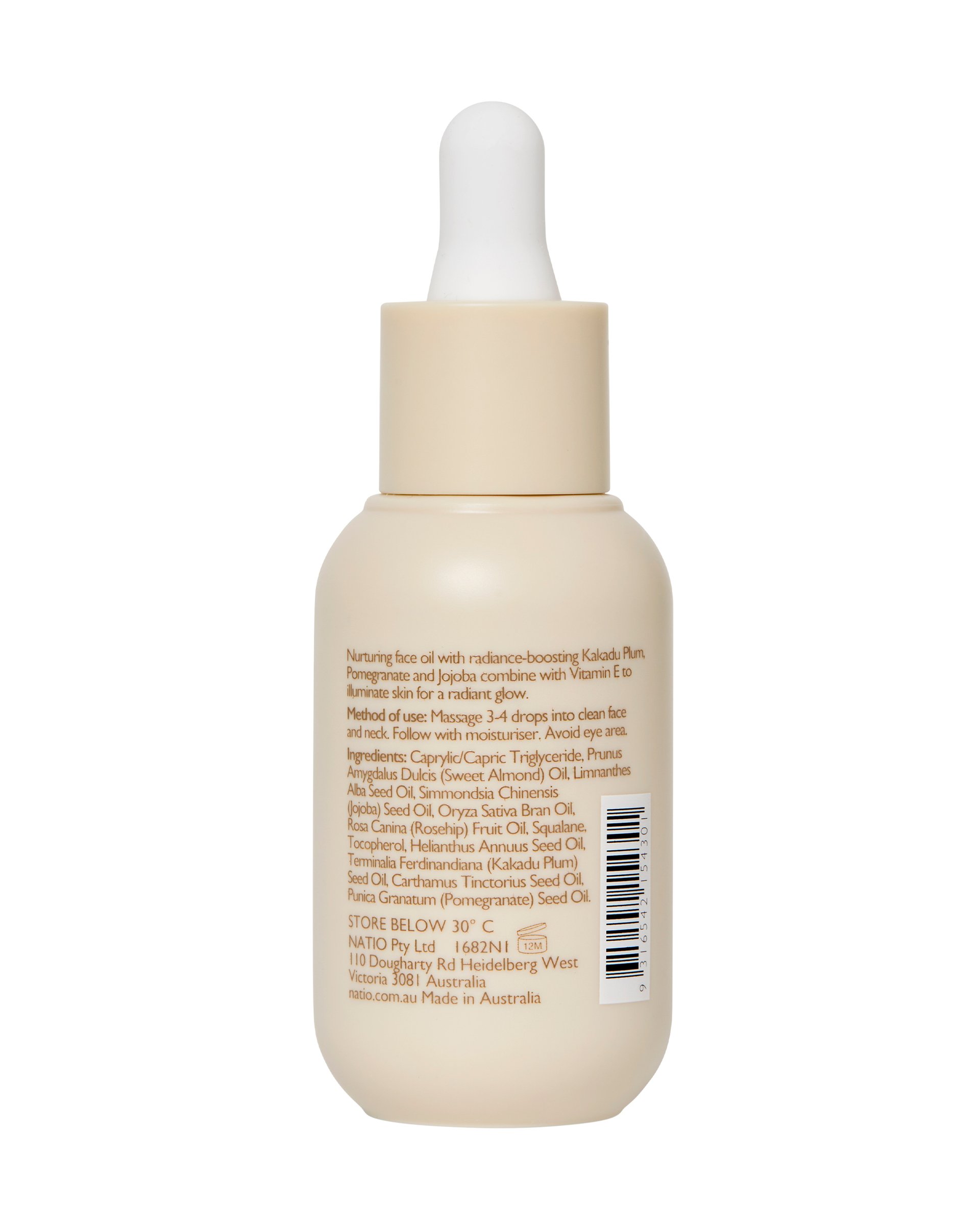 Natio Glow Purely Radiant Botanical Face Oil 30ml - Image 2
