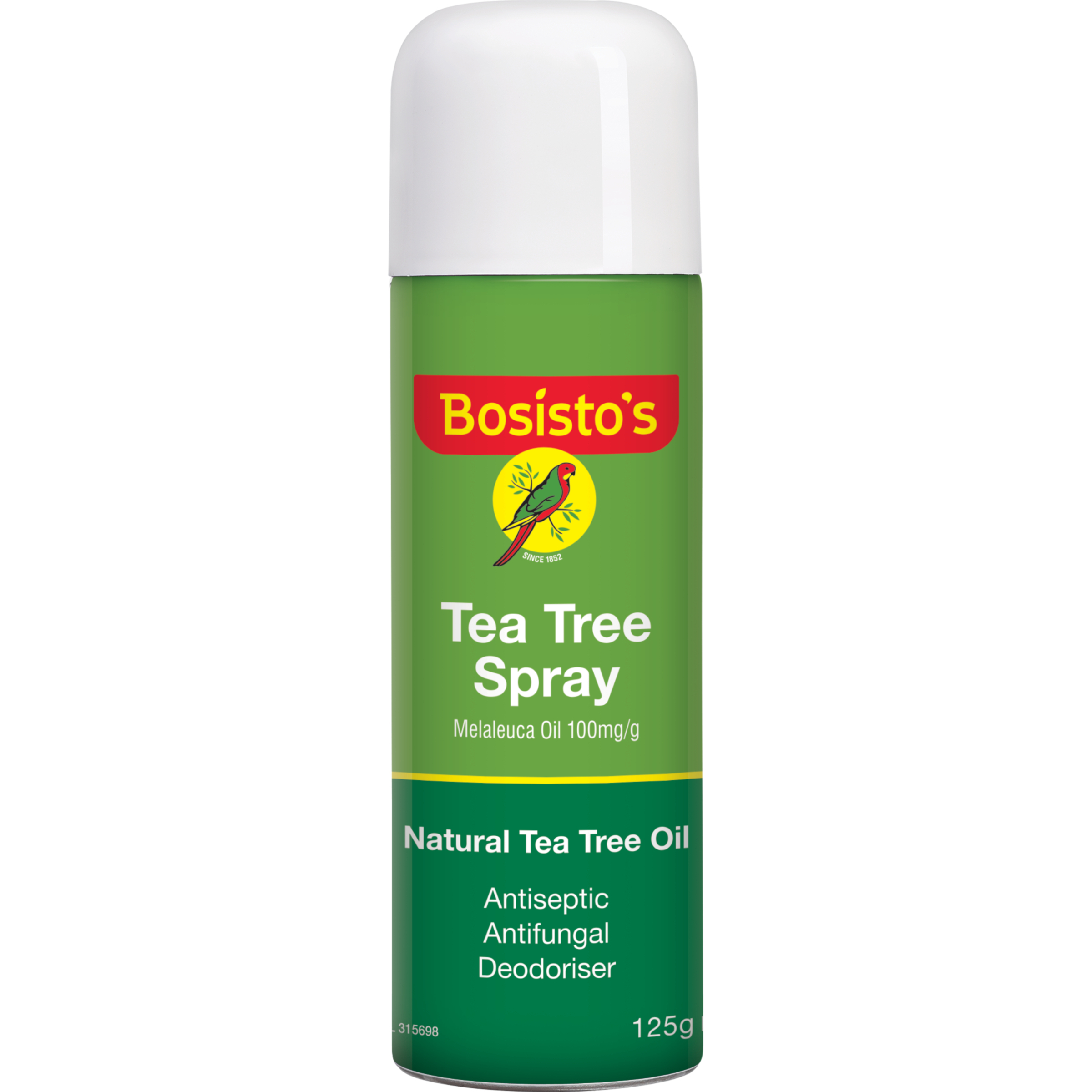 Bosisto's Tea Tree Spray 125g - Image 1