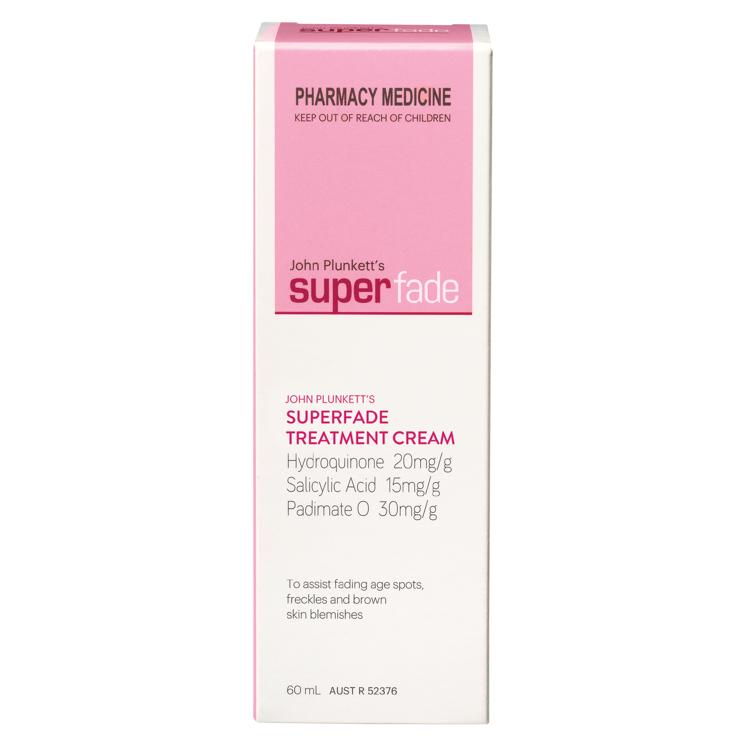 John Plunkett's SuperFade Treatment Cream 60ml - Image 1