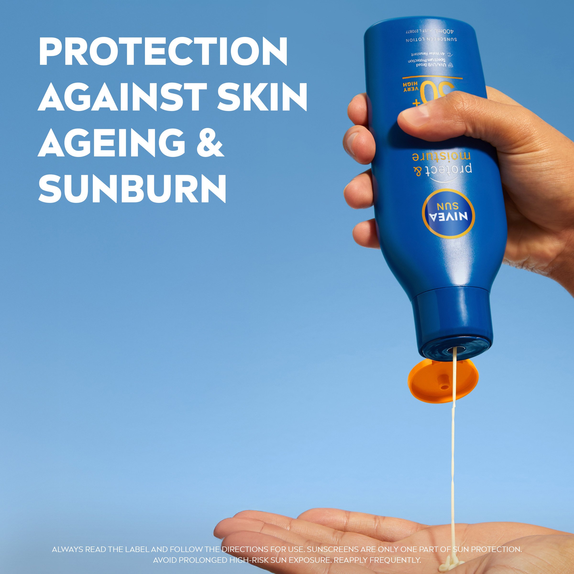Nivea Sun Protect & Moisture Sunscreen Lotion SPF50+ - 400ml - Image 7