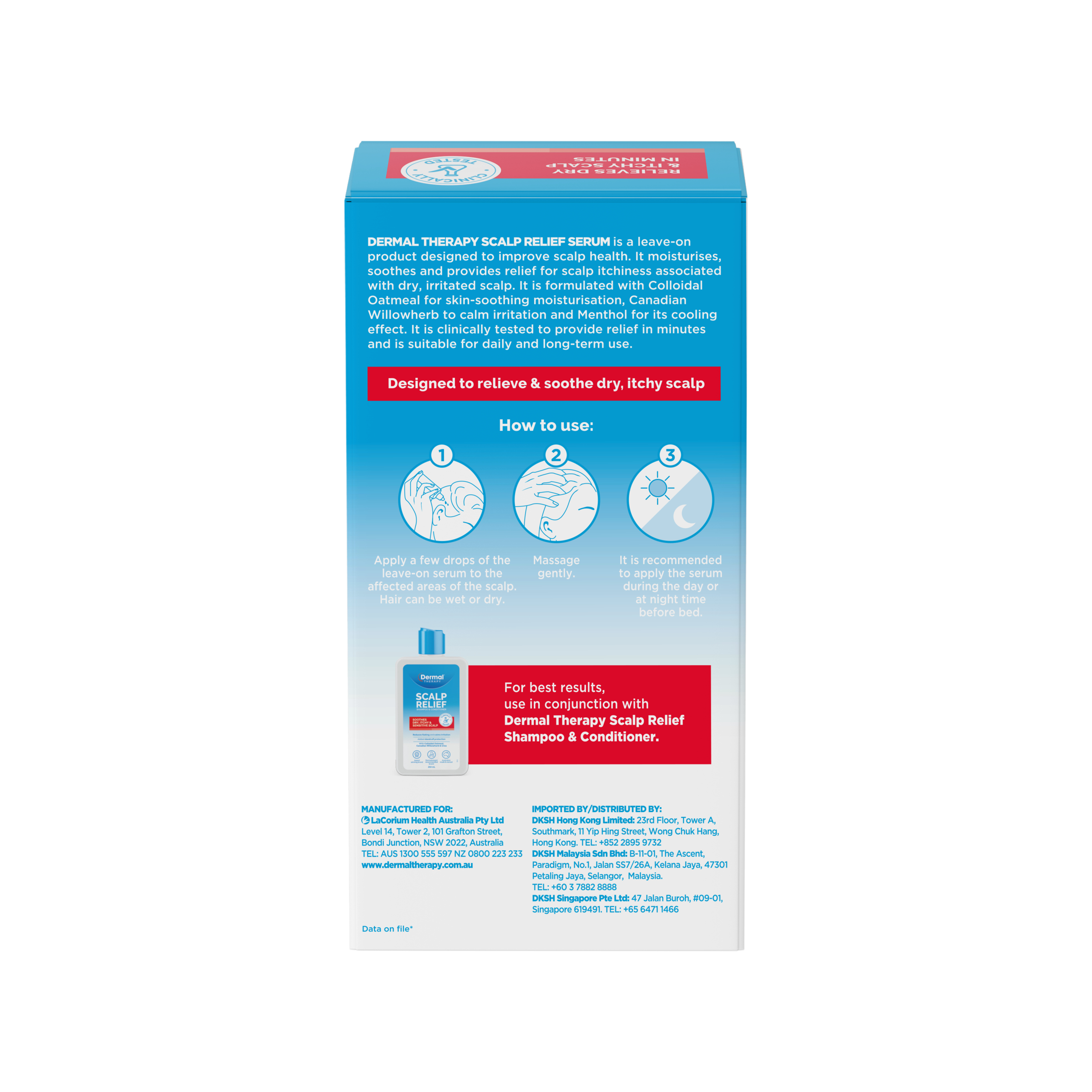 Dermal Therapy Scalp Relief Serum 60ml - Image 2