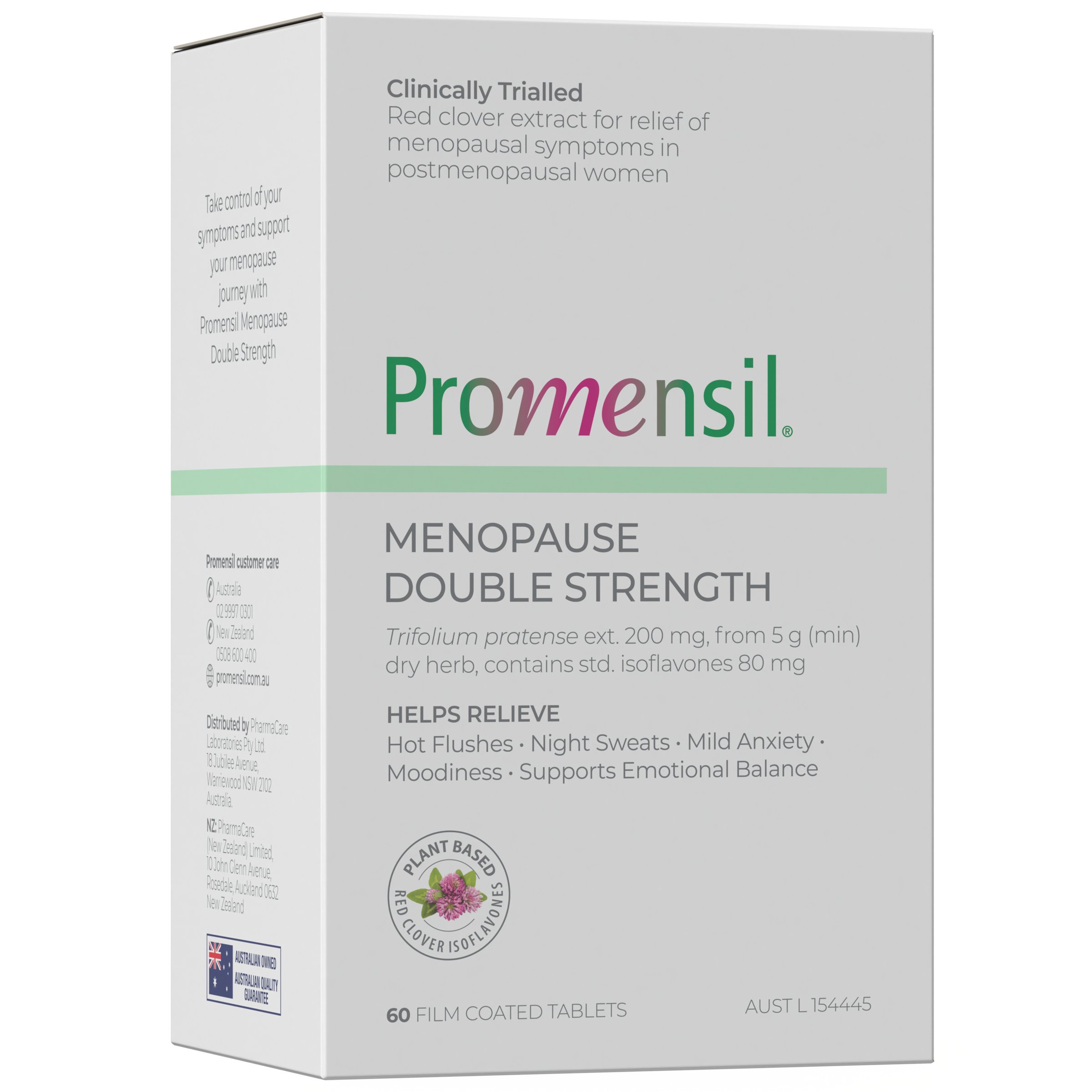 Promensil Menopause Double Strength 60 tablets - Image 1