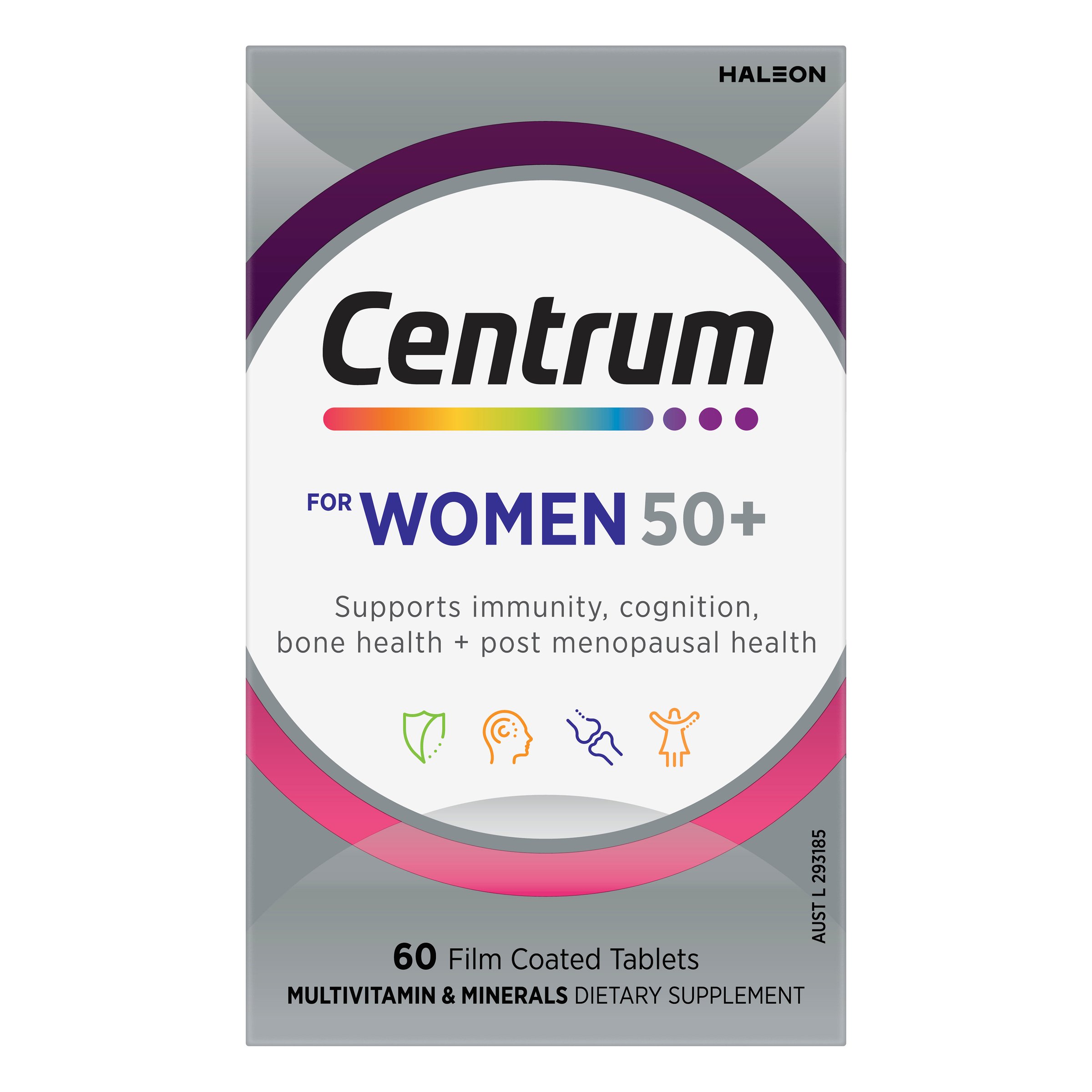 Centrum For Women 50+ - 60 tablets - Image 1