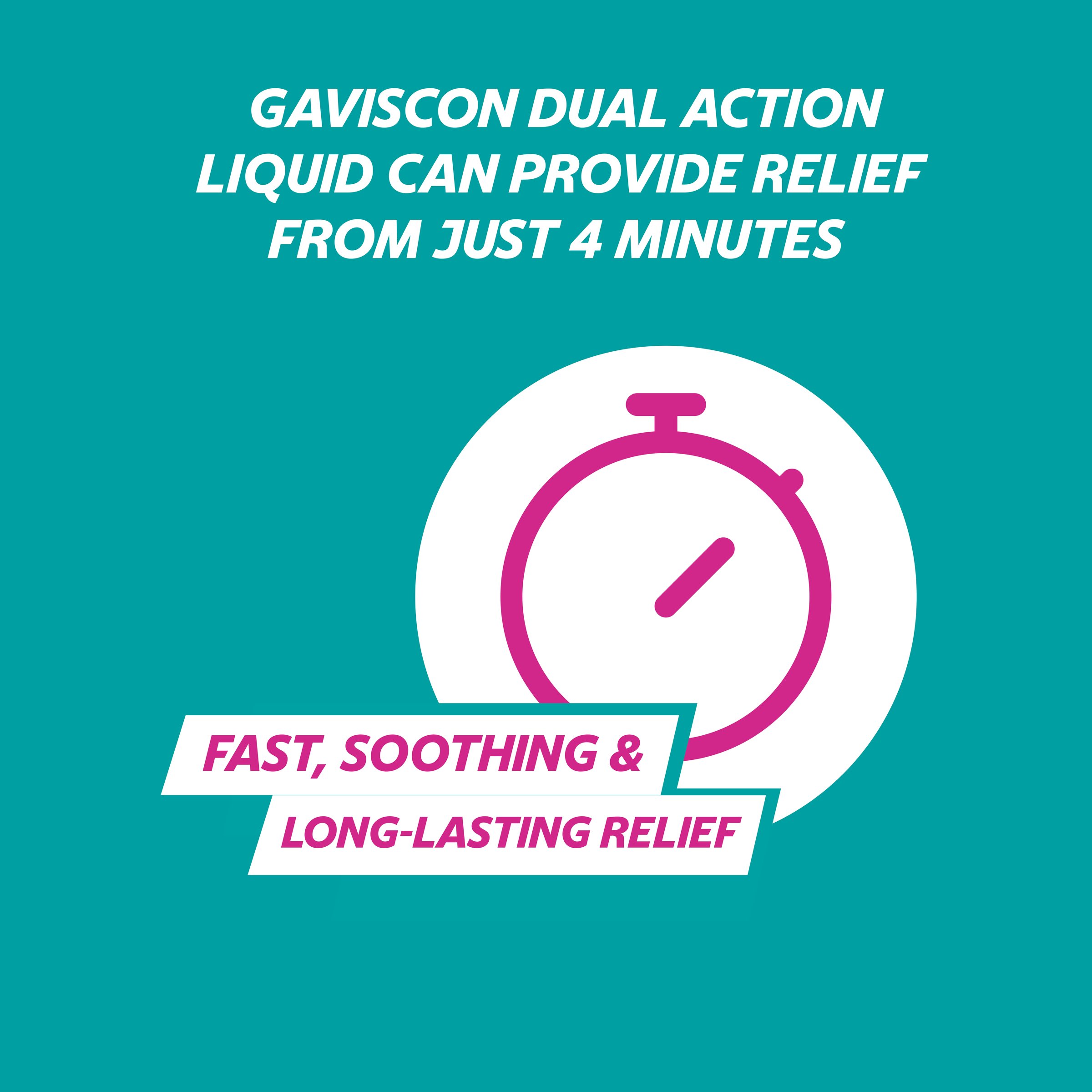Gaviscon Dual Action Peppermint Flavour 48 chewable tablets - Image 6