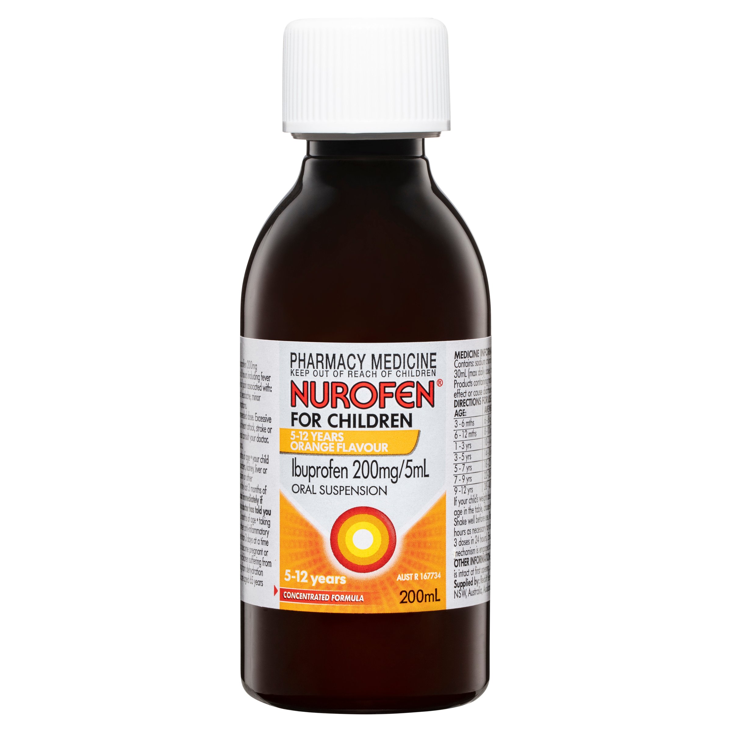 Nurofen For Children 5-12 Years Orange 200ml - Image 5