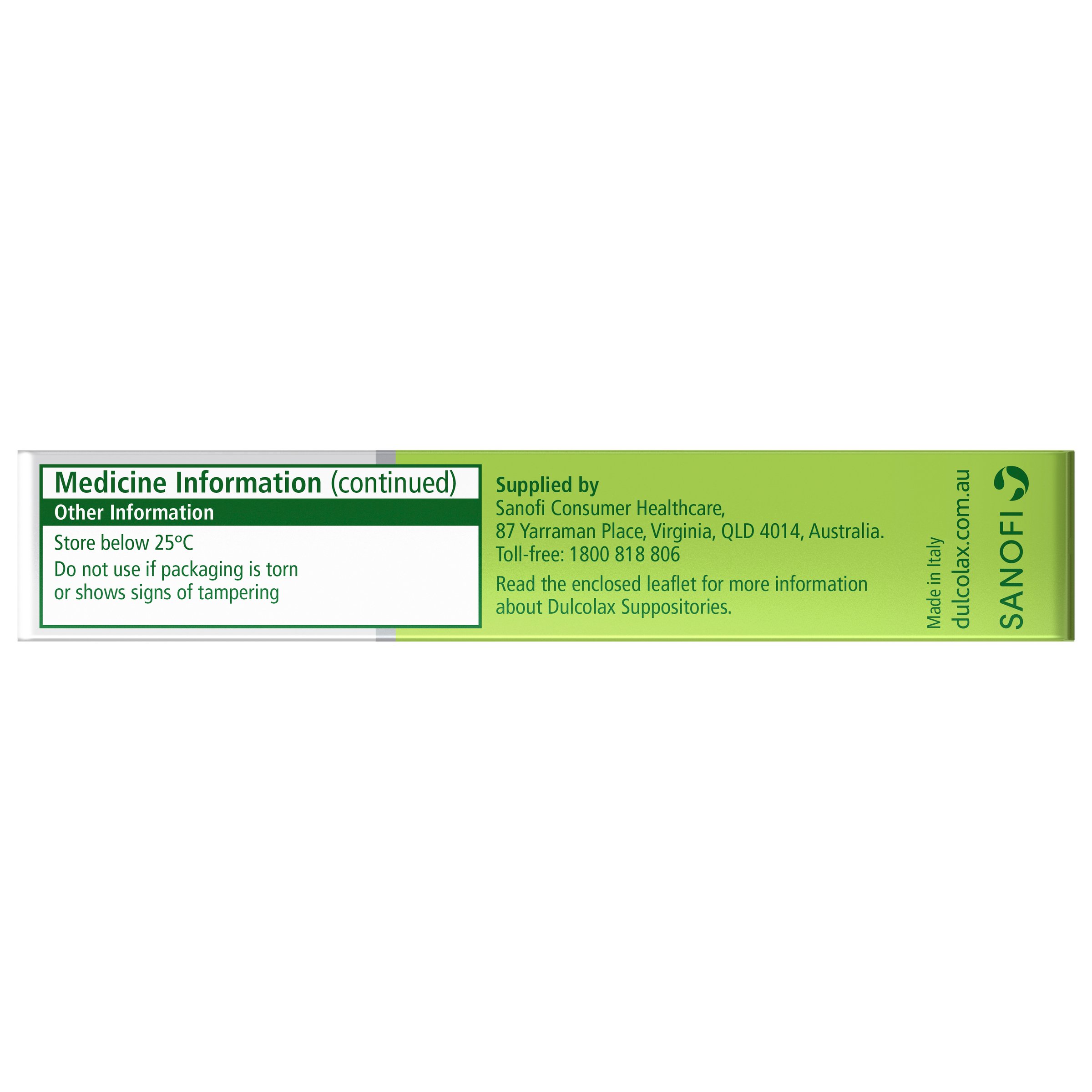 Dulcolax Adult 10mg - 10 suppositories - Image 3