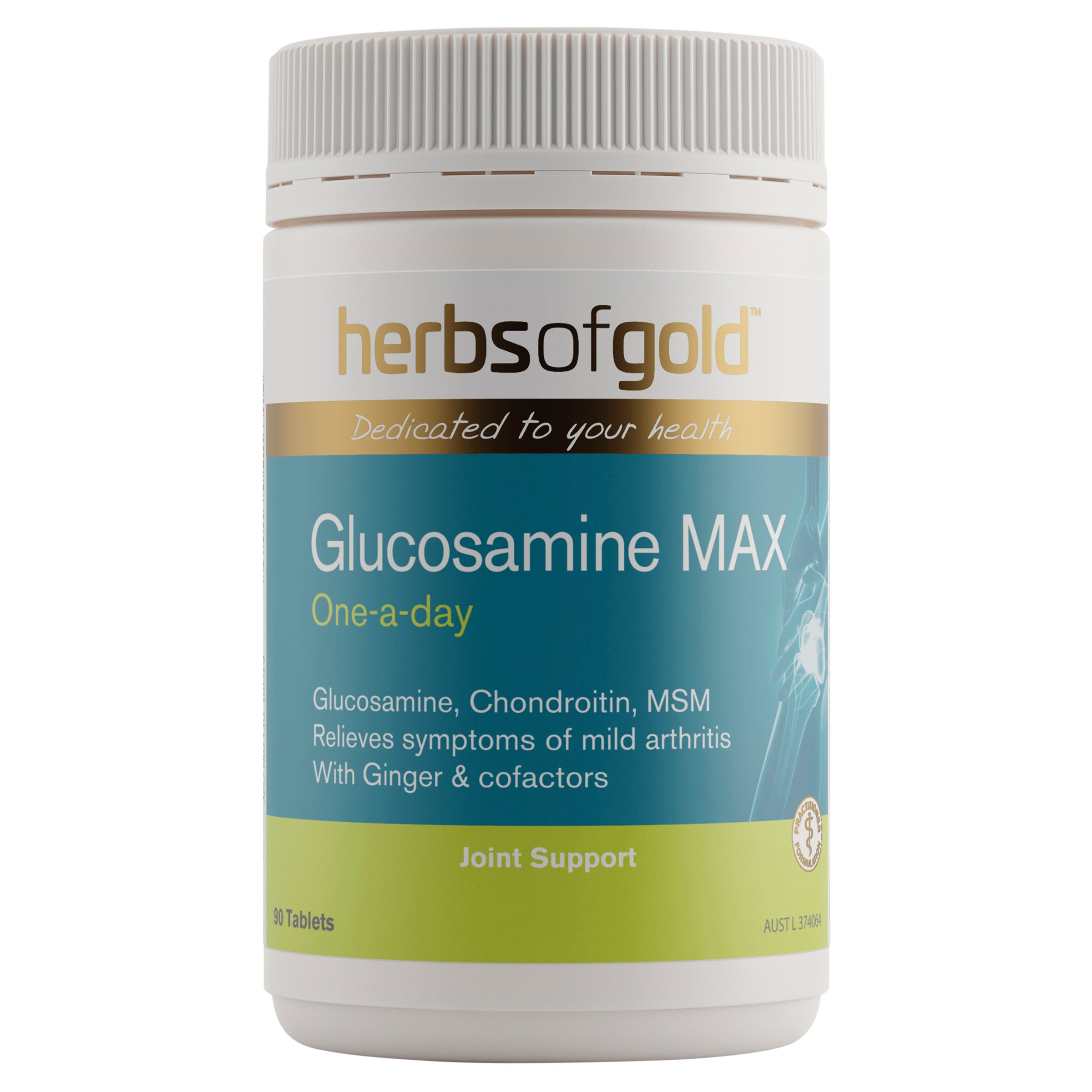 Herbs of Gold Glucosamine Max 90 tablets - Image 1