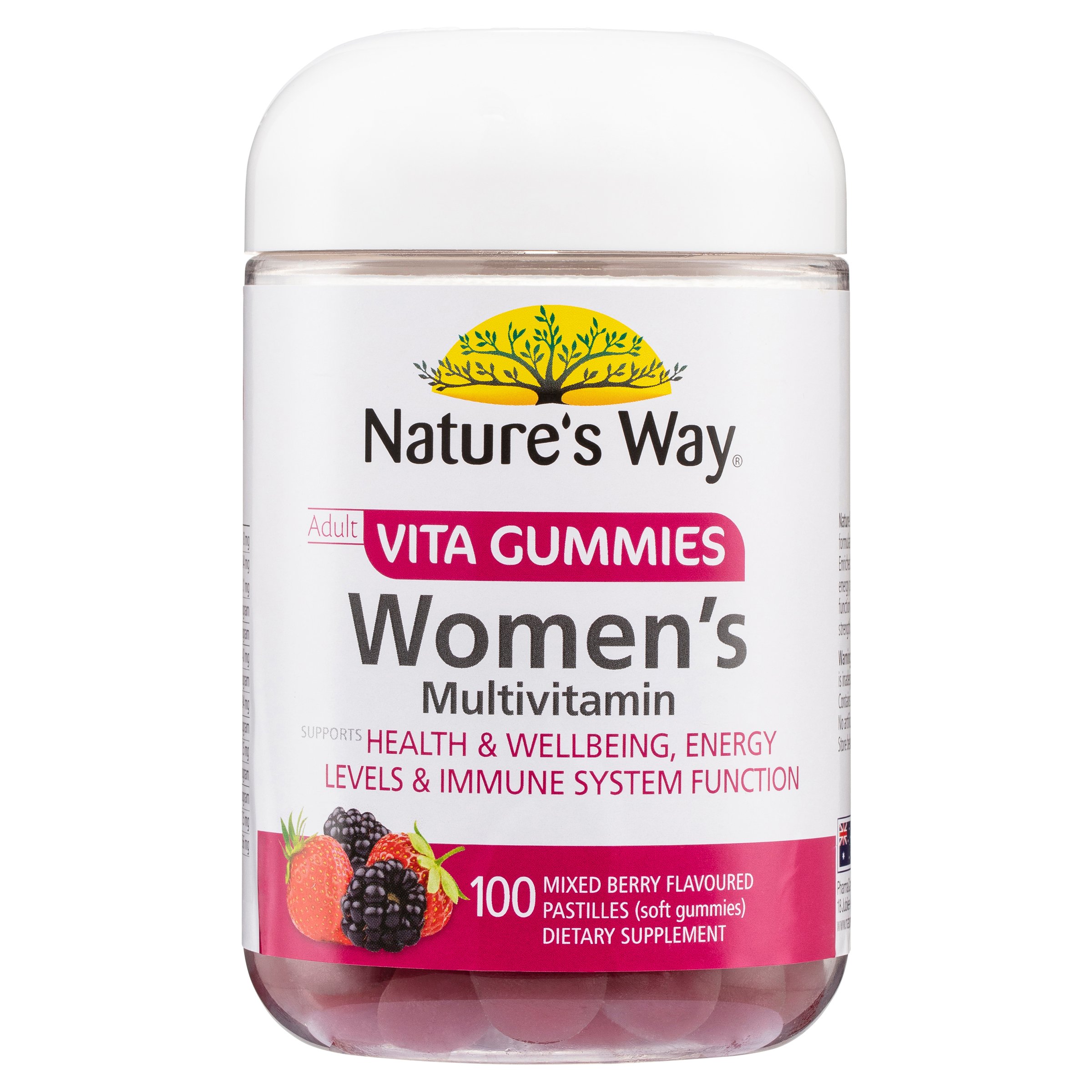 Nature's Way Women's Multi-vitamin Vita Gummies 100 pastilles - Image 1