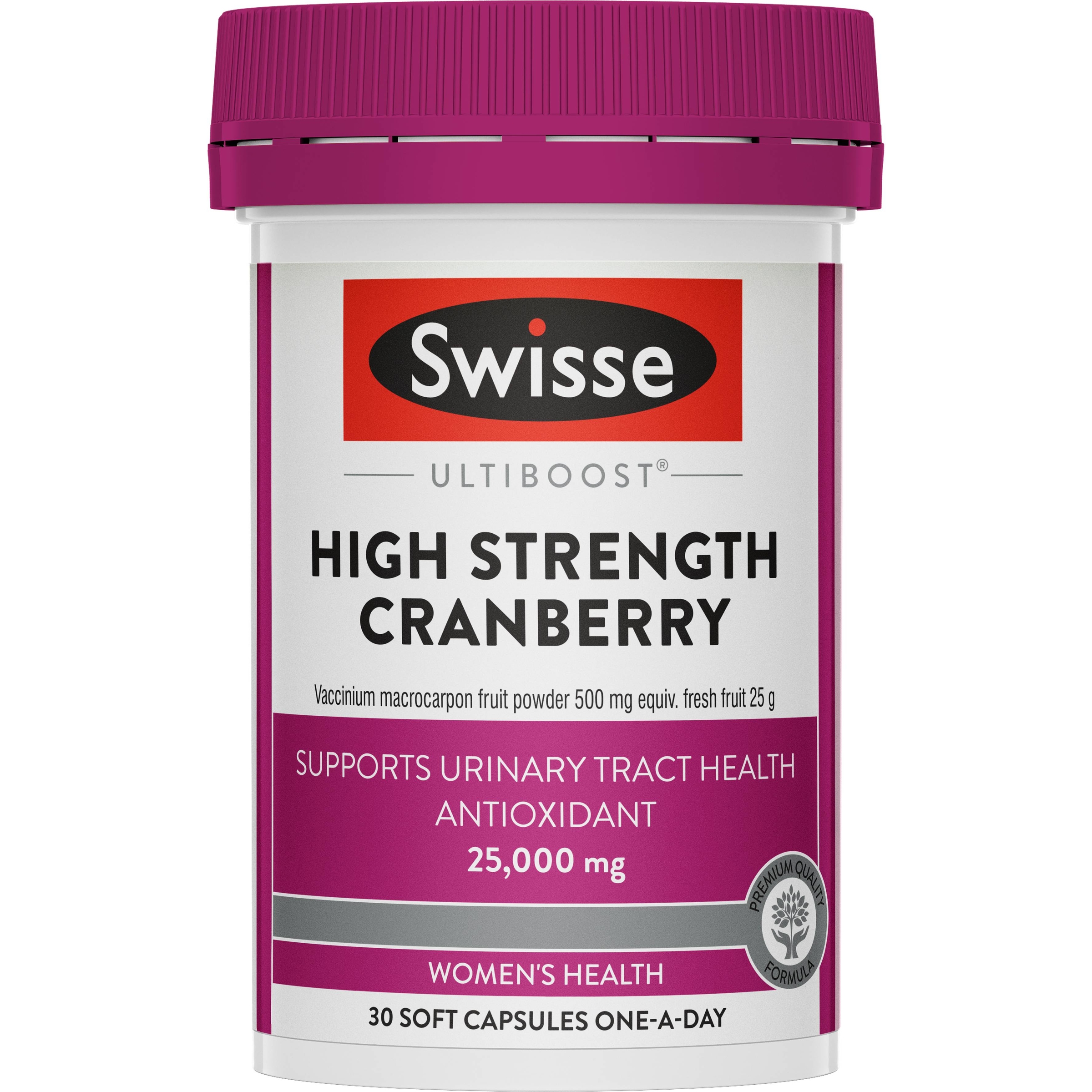 Swisse Ultiboost High Strength Cranberry 30 capsules - Image 1