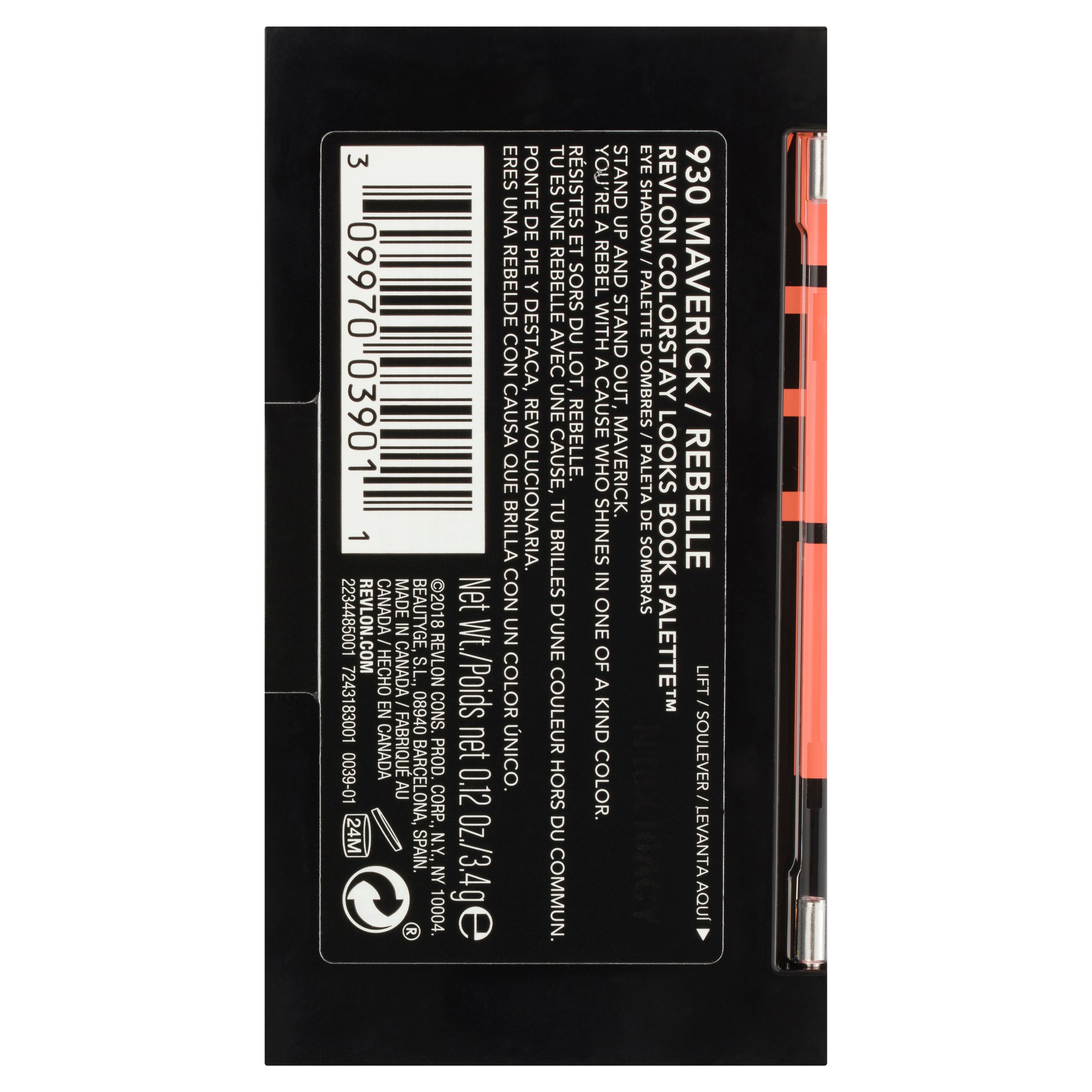 Revlon ColorStay Looks Book Eyeshadow Palette Maverick 3.4g - Image 2