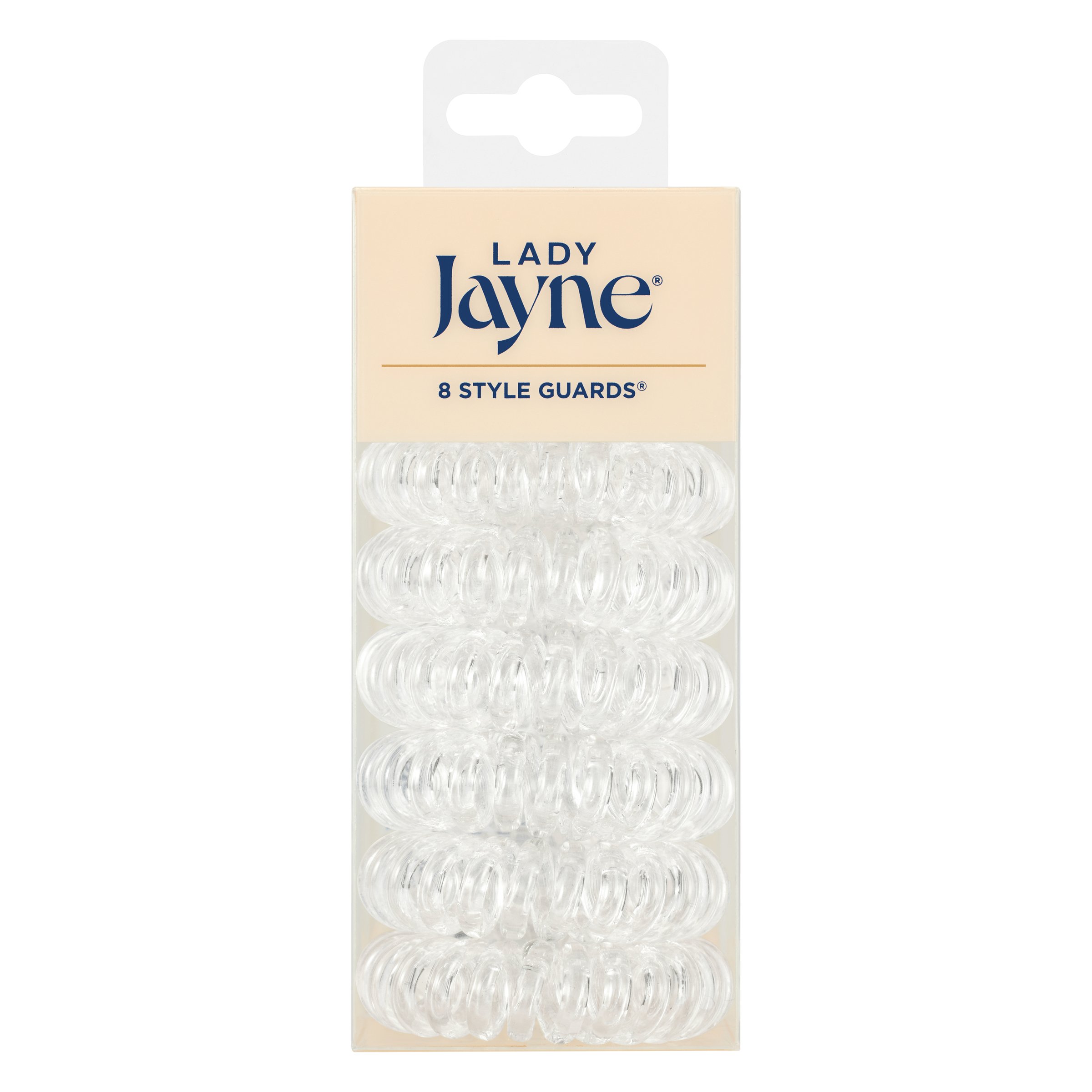 Lady Jayne Styleguards Clear Elastics 8 pack - Image 1