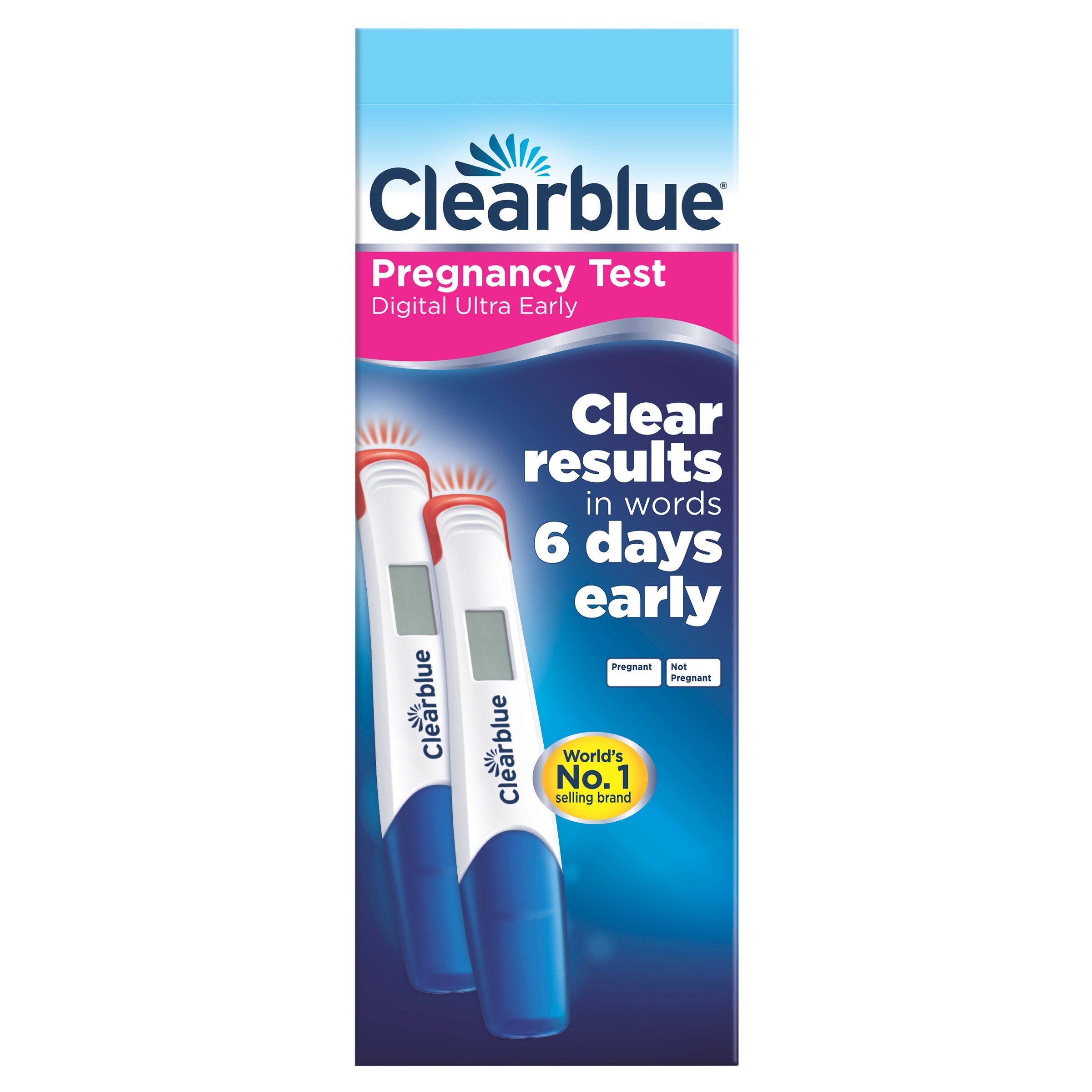Clearblue Digital Ultra Early Pregnancy Test 2 pack - Image 5