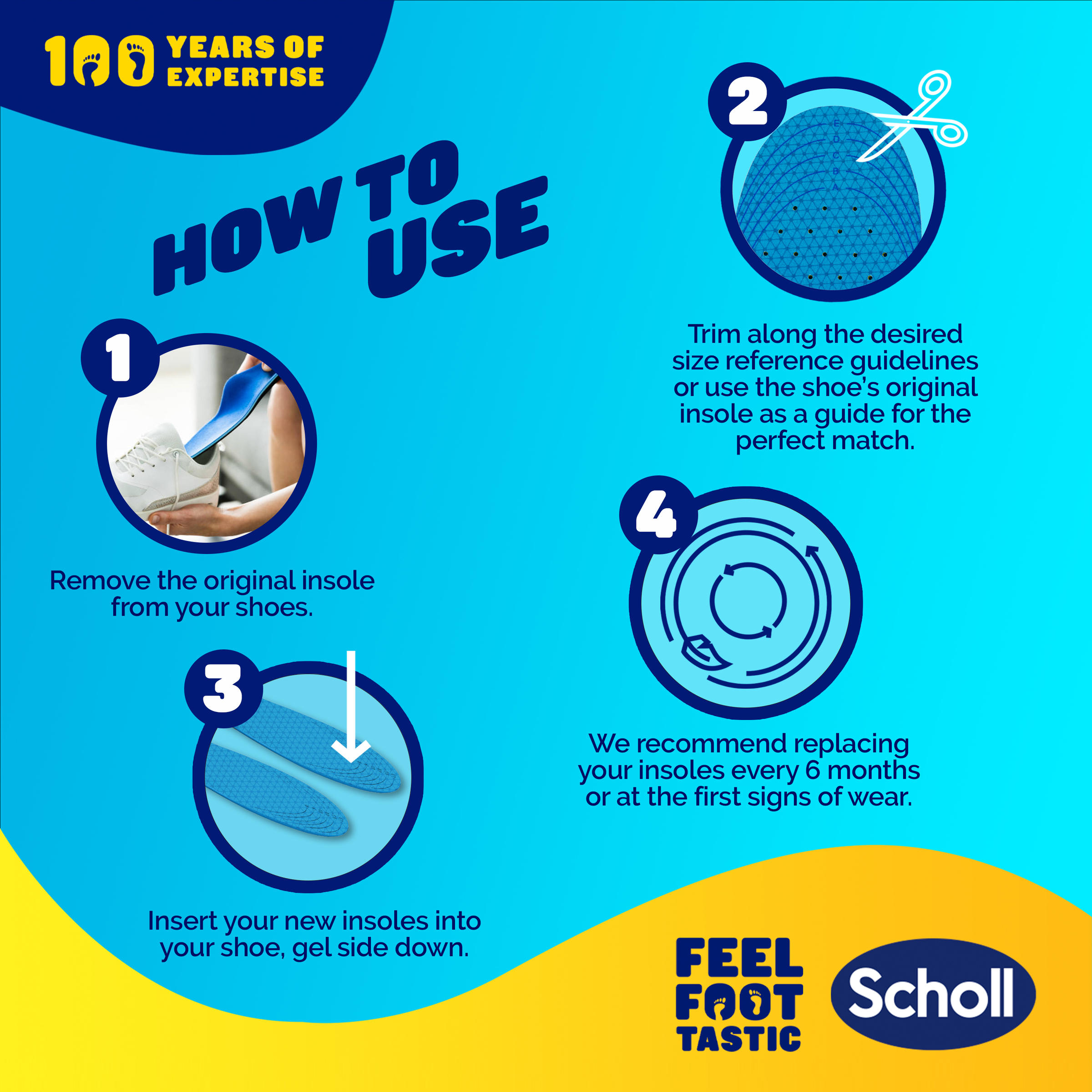 Scholl Gel Activ Insole Casual Large 1 each - Image 5