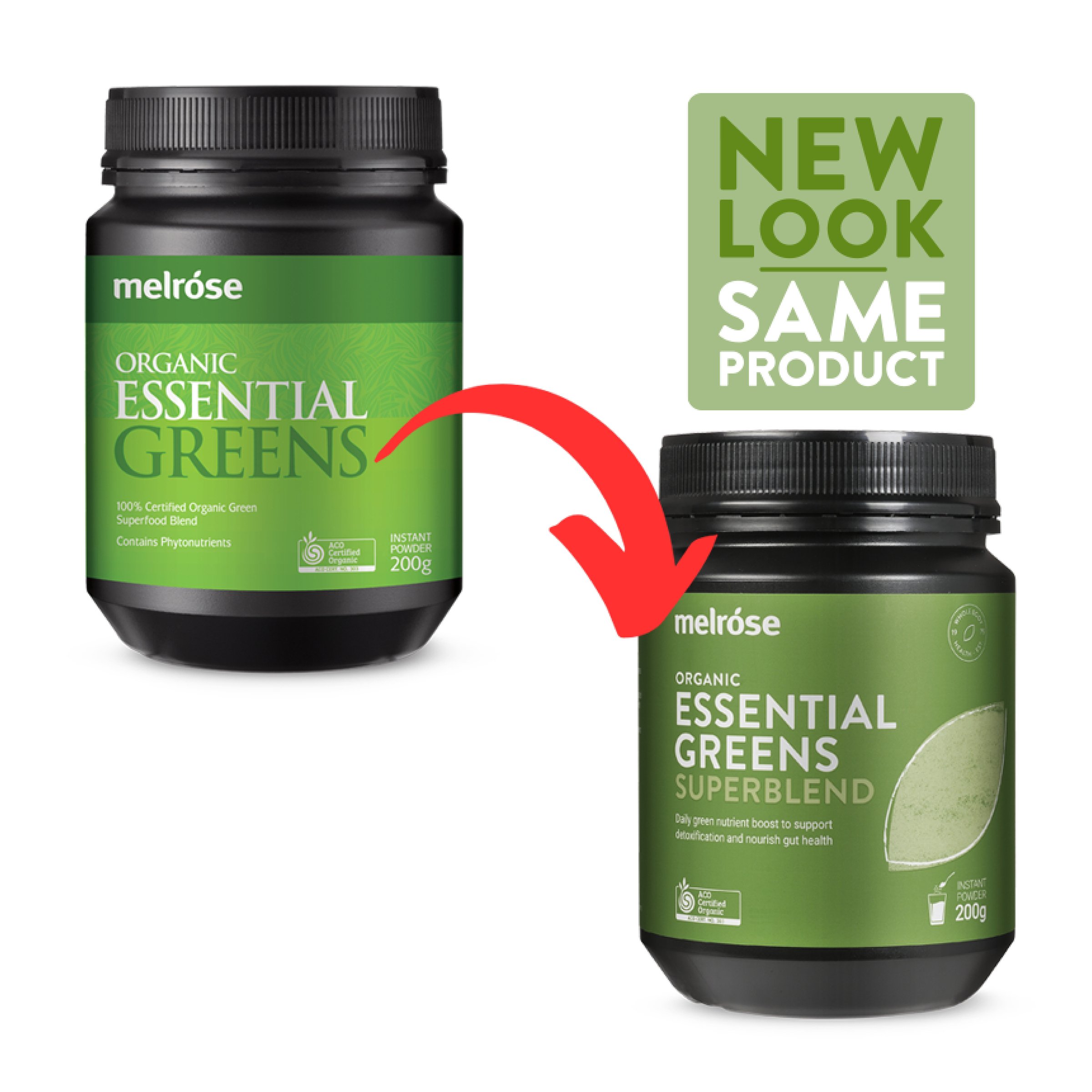 Melrose Organic Essential Greens 200g - Image 4