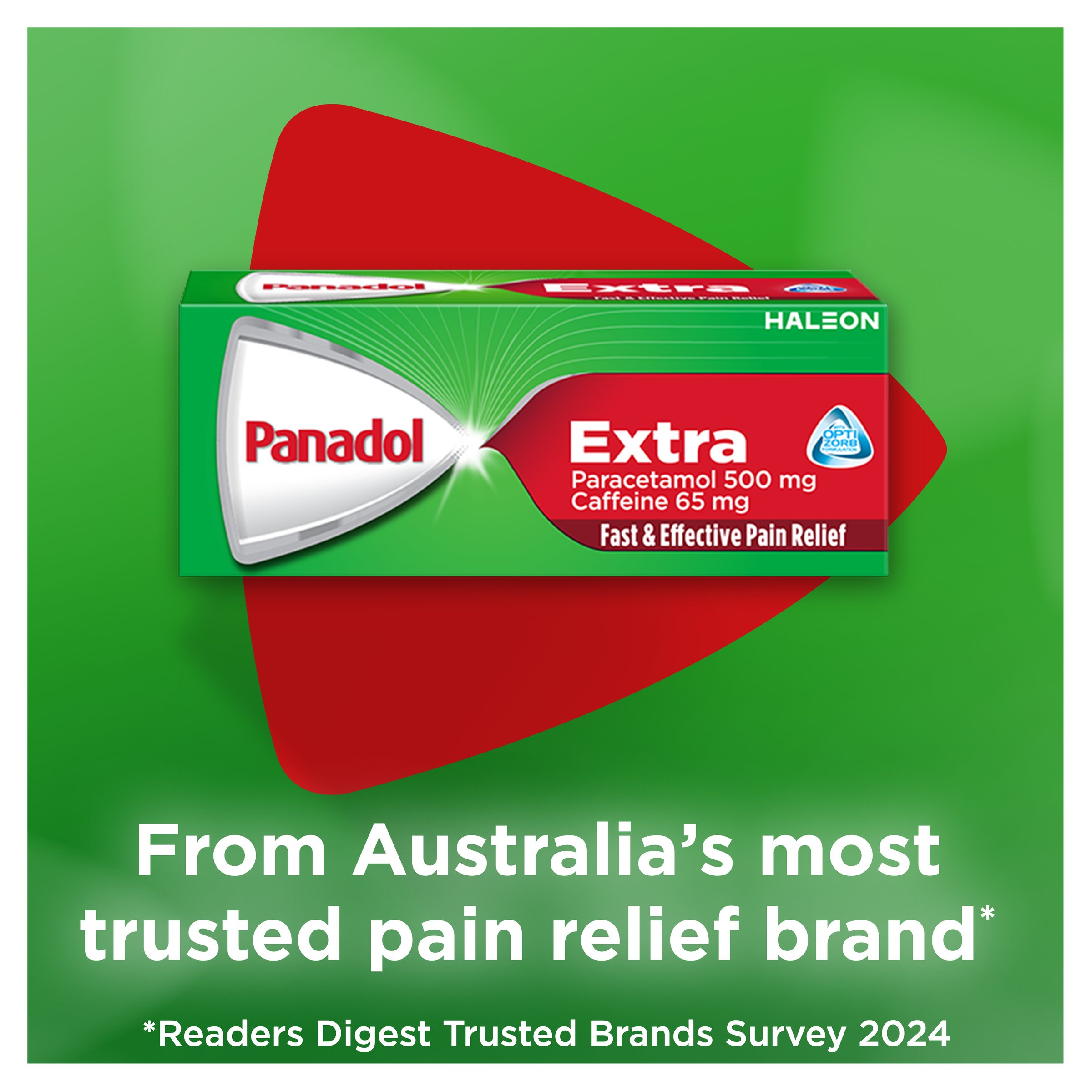 Panadol Extra Optizorb 500/65mg 16 caplets - Image 3
