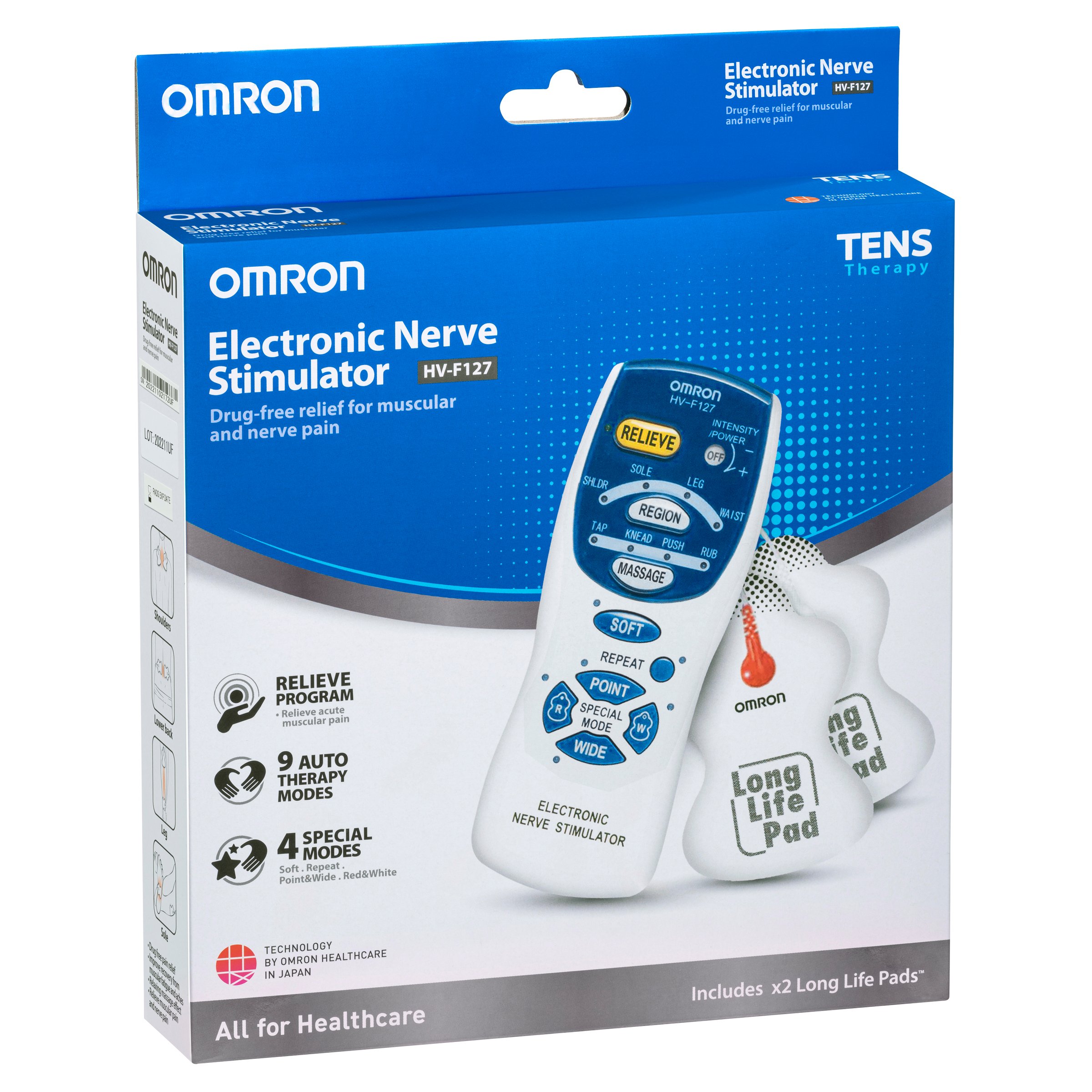 Omron Electronic Tens Machine HV-F127 - 1 unit - Image 6